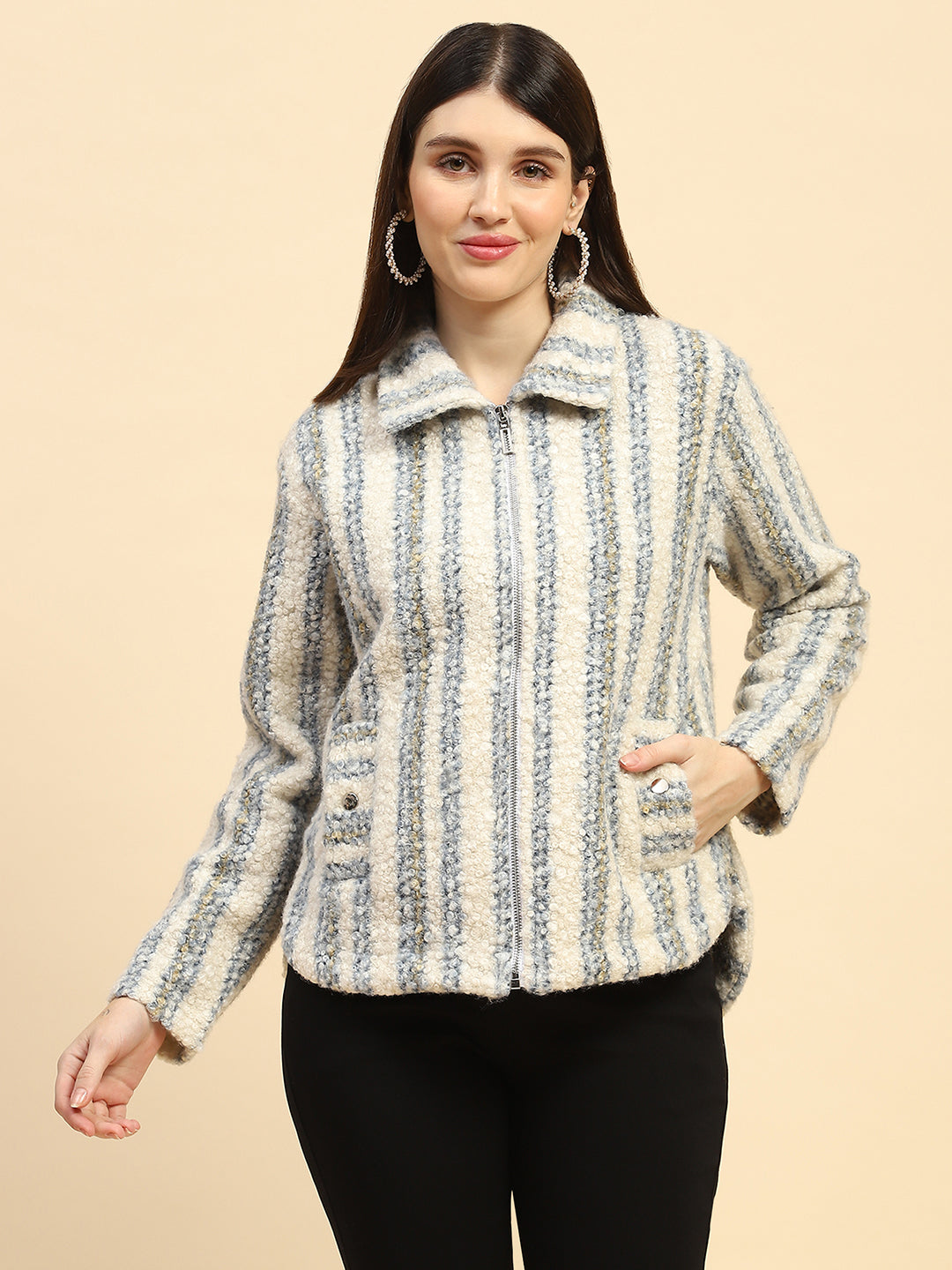 Snow striped  Sweatshirt - Global Republic