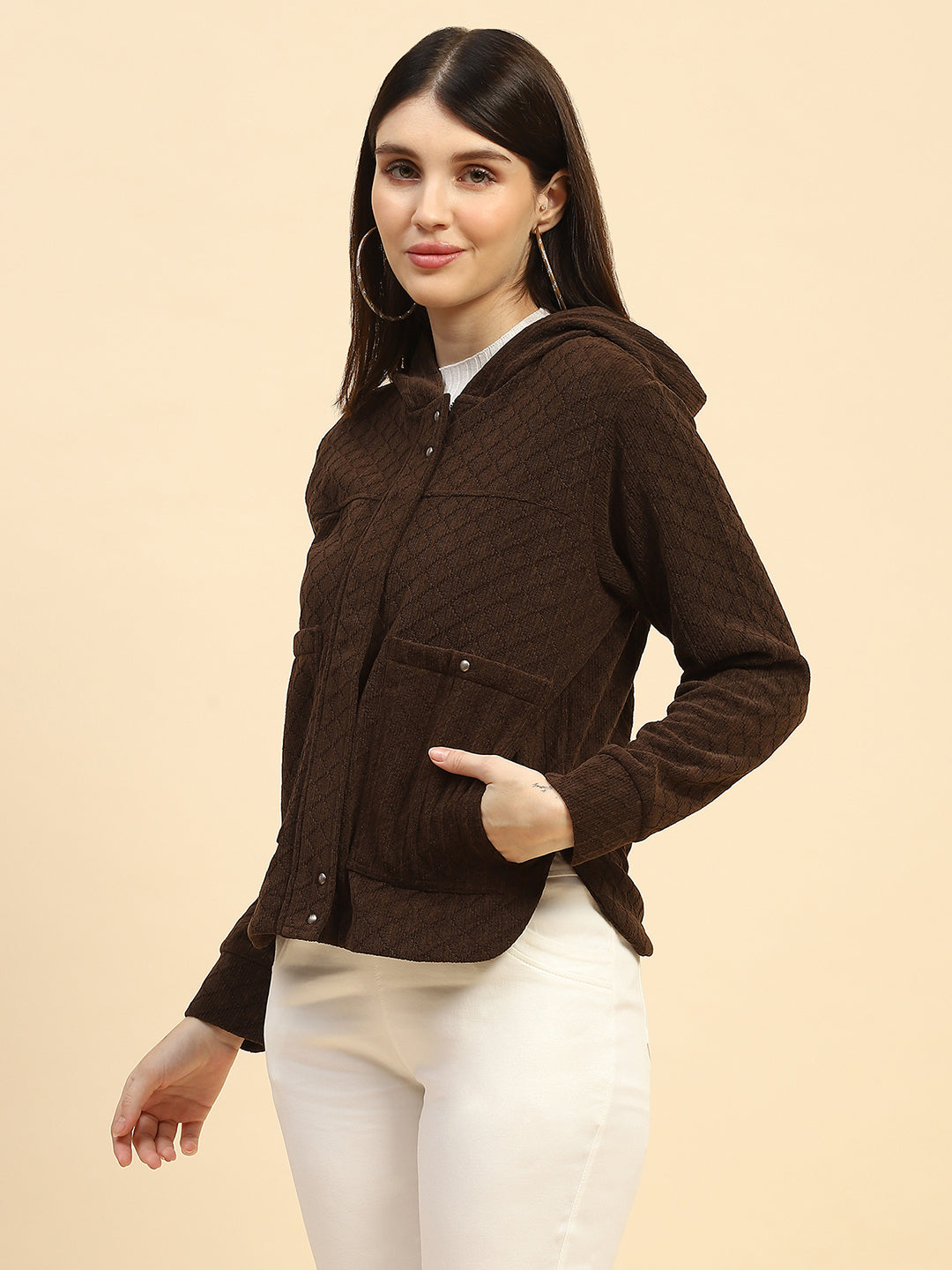 Coffee Solid  Sweatshirt - Global Republic