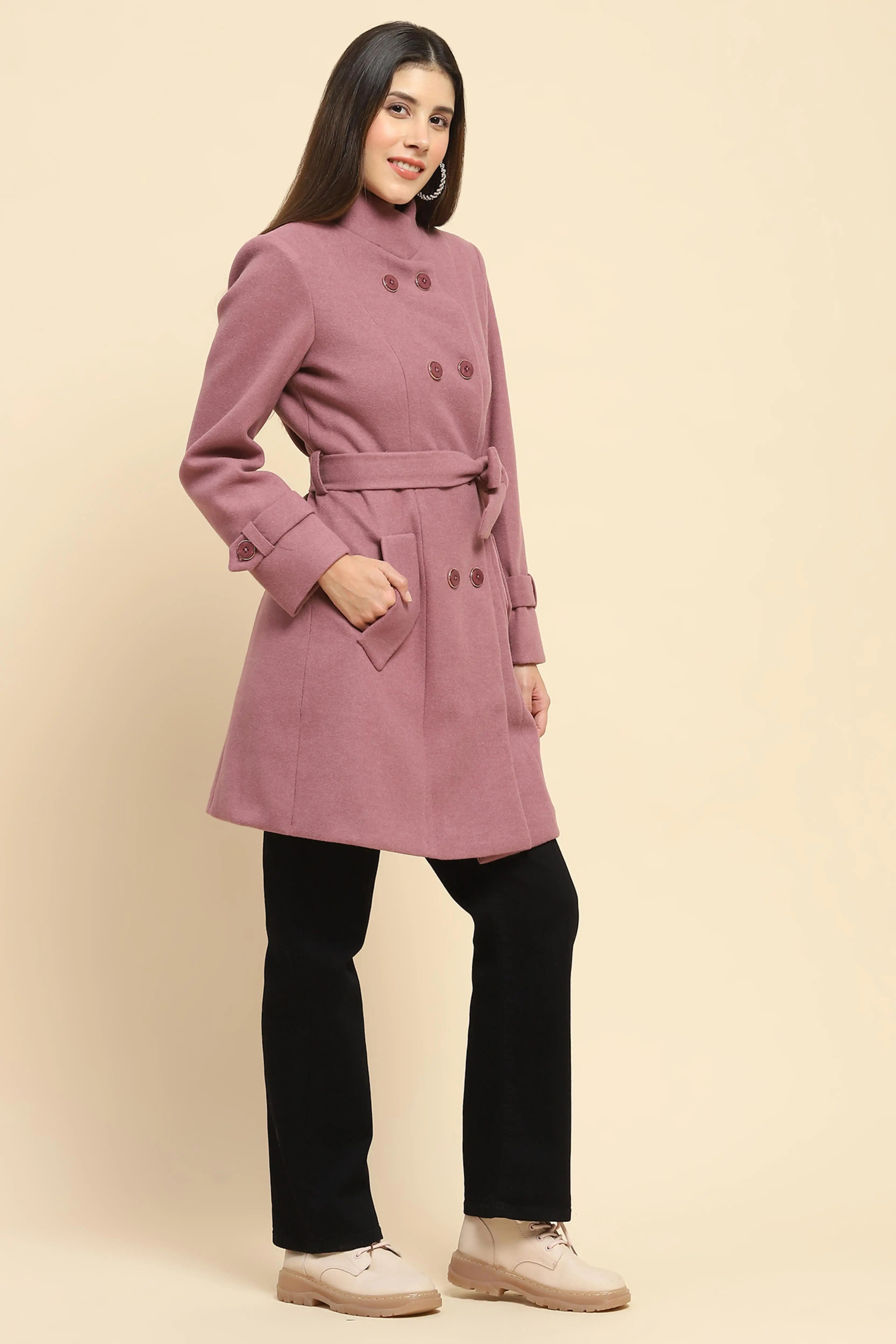 Falsa  Winter Long Coat - Global Republic