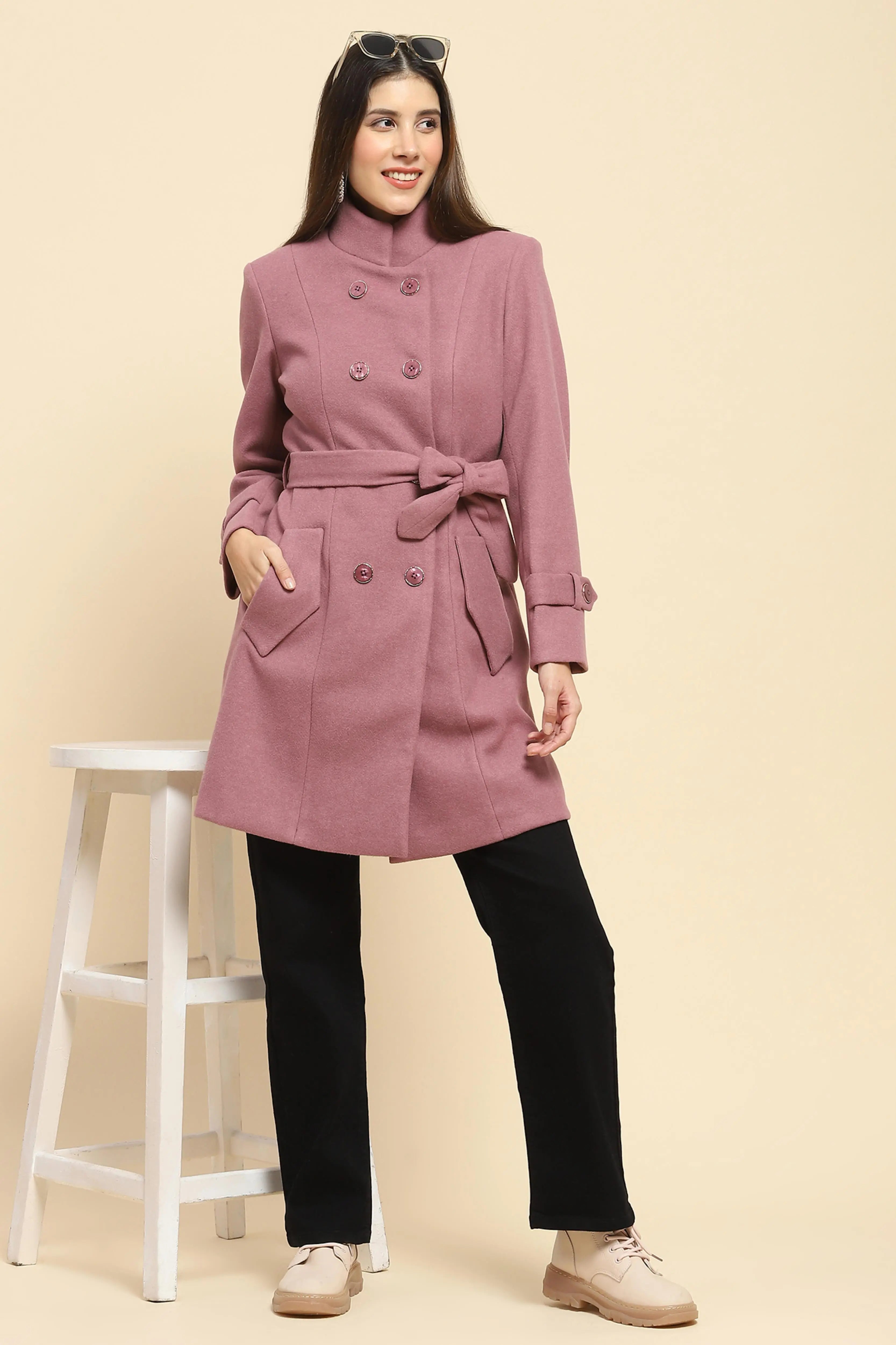 Falsa  Winter Long Coat - Global Republic