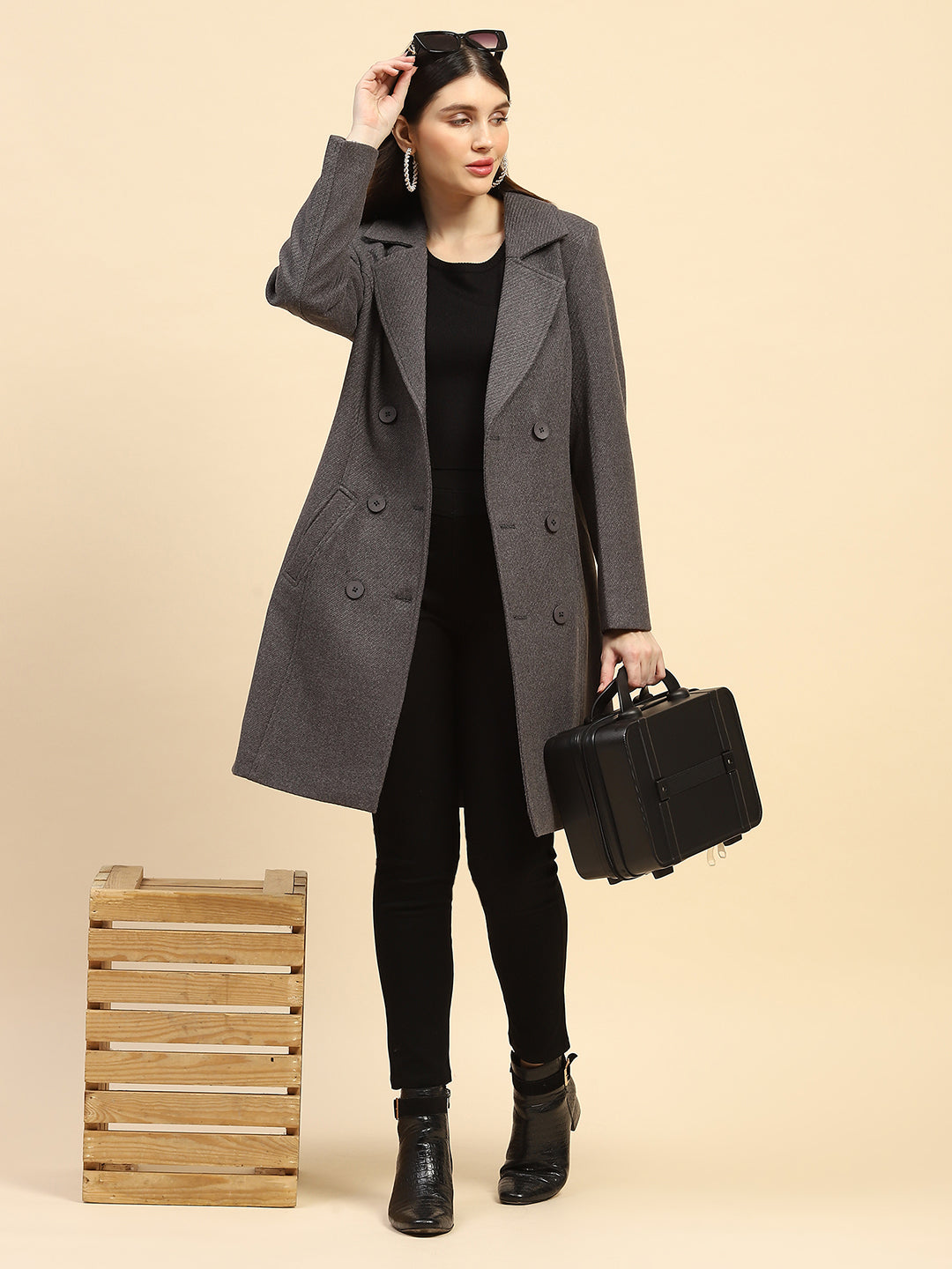 Women Coat Long Blazer for Women Global Republic