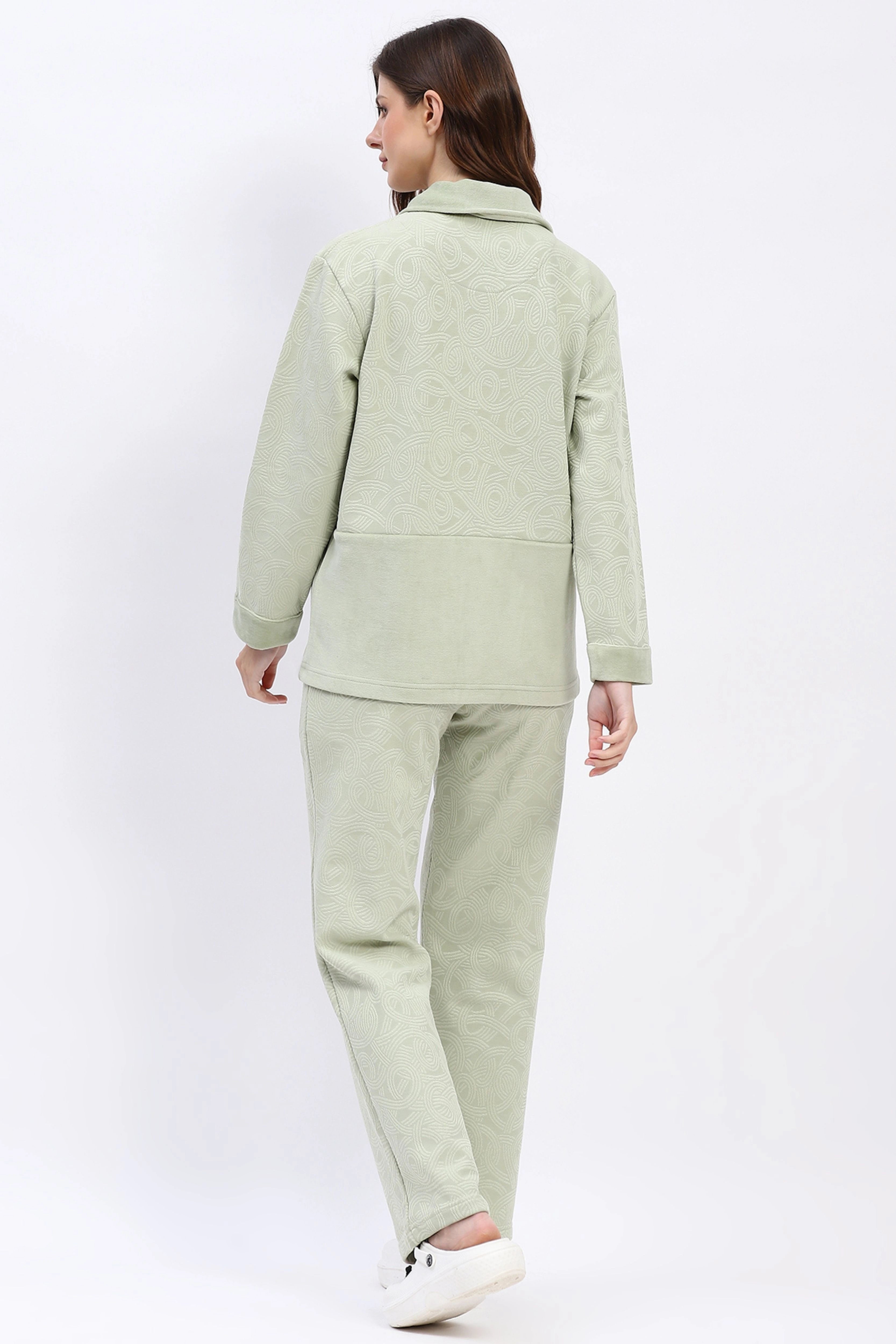 Shacket-Style Winter Night Suit - Global Republic