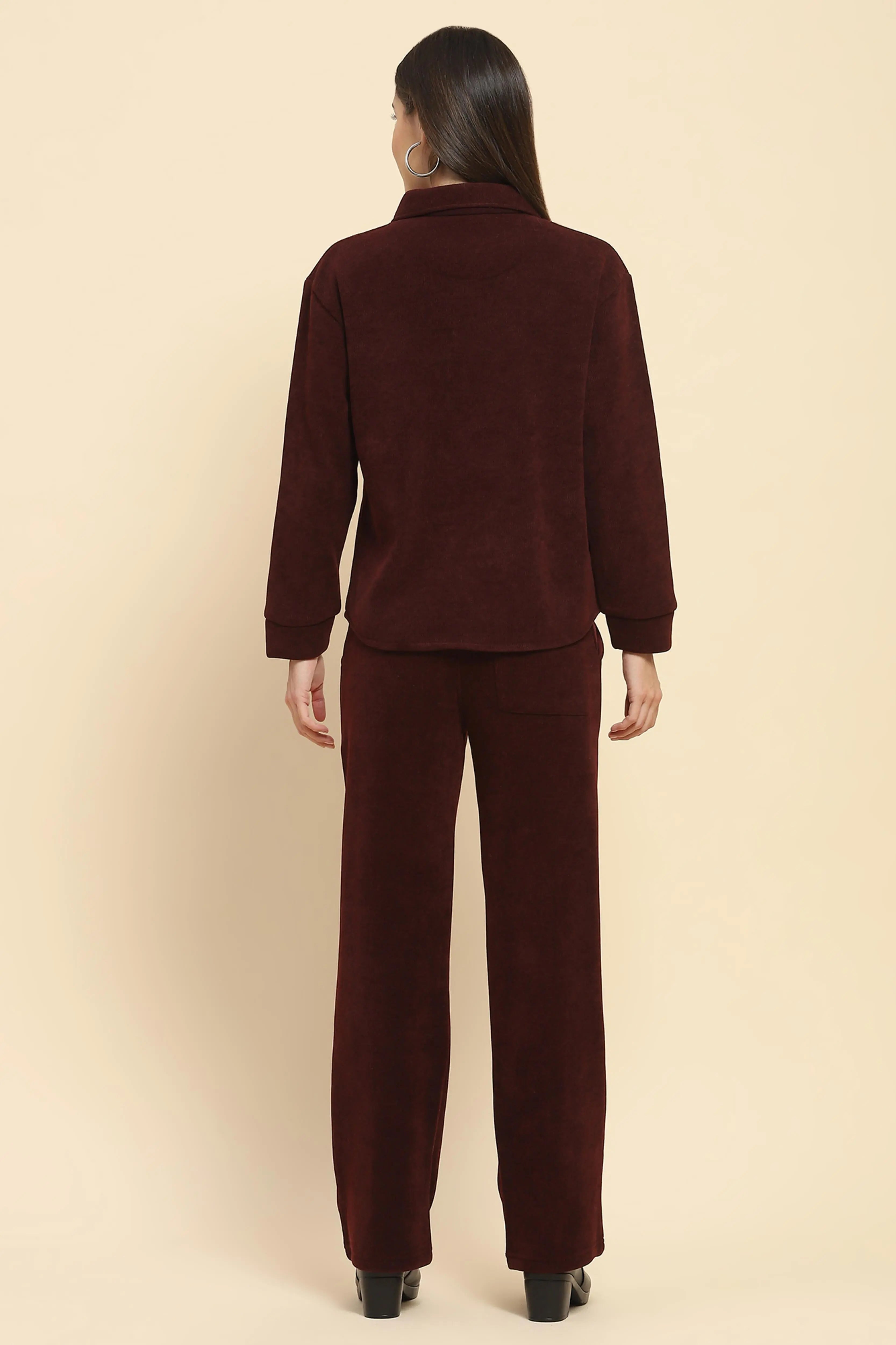 Wine  Co-Ord Set - Global Republic