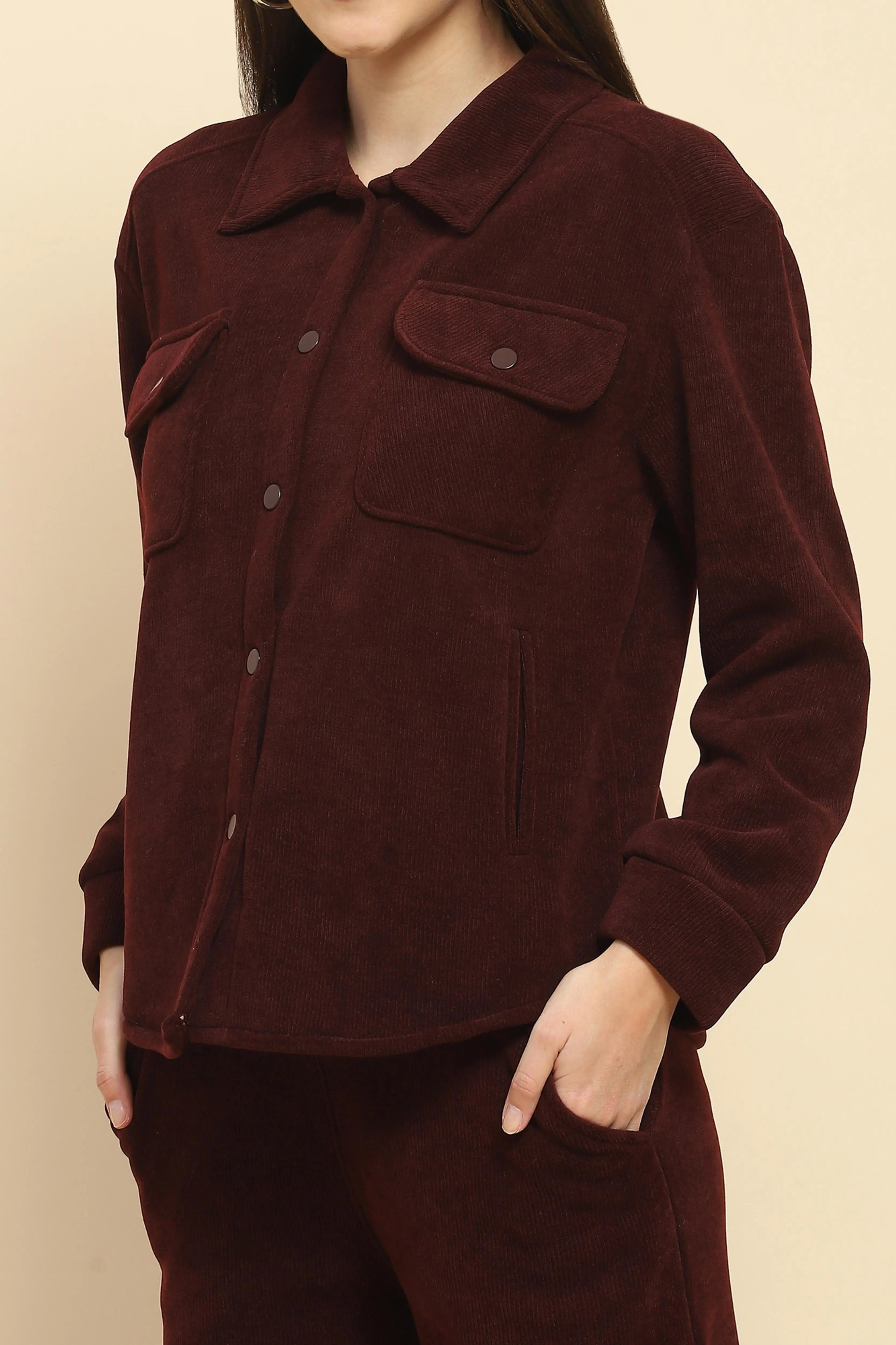 Wine  Co-Ord Set - Global Republic