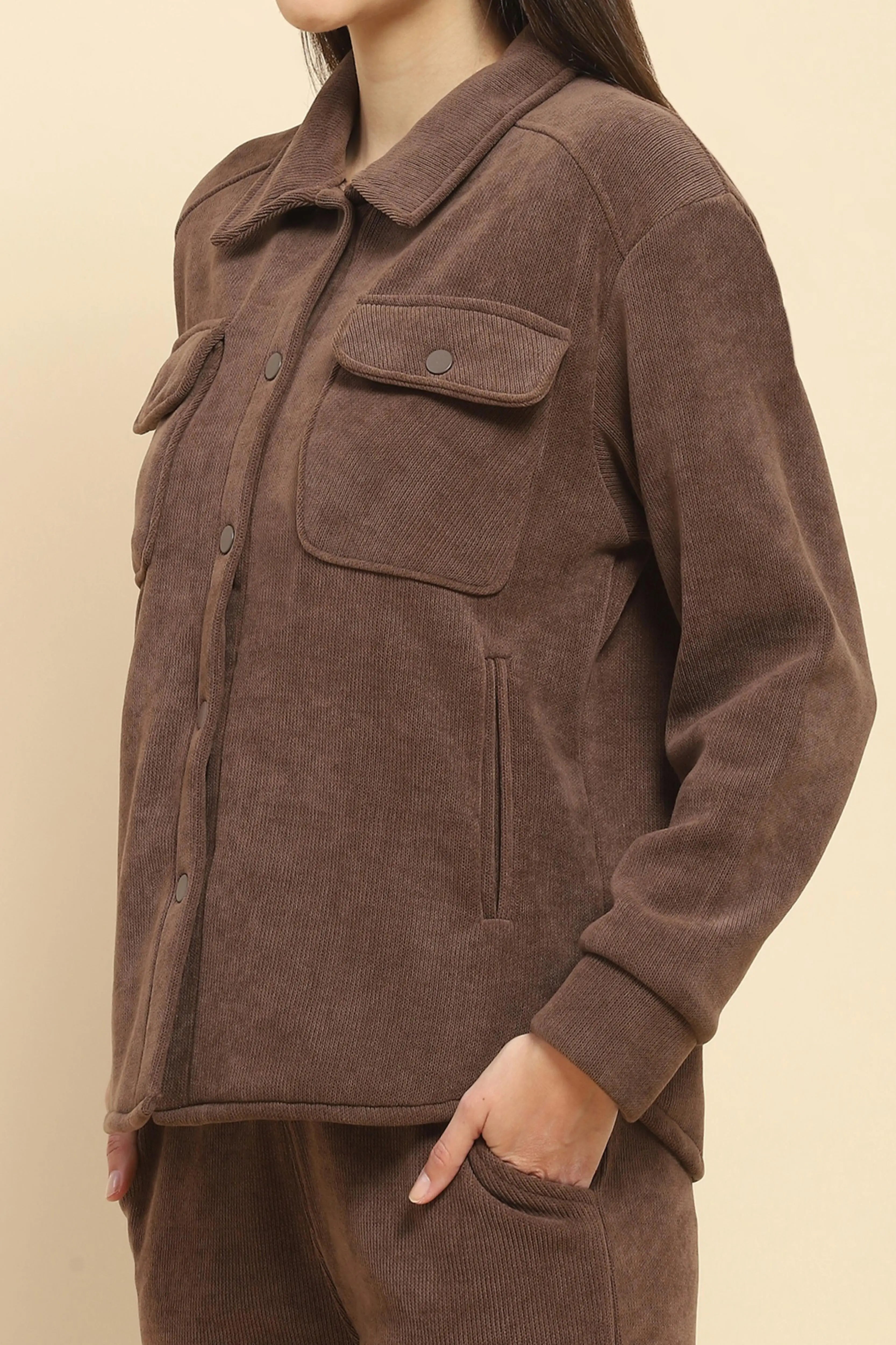 Brown  Co-Ord Set - Global Republic