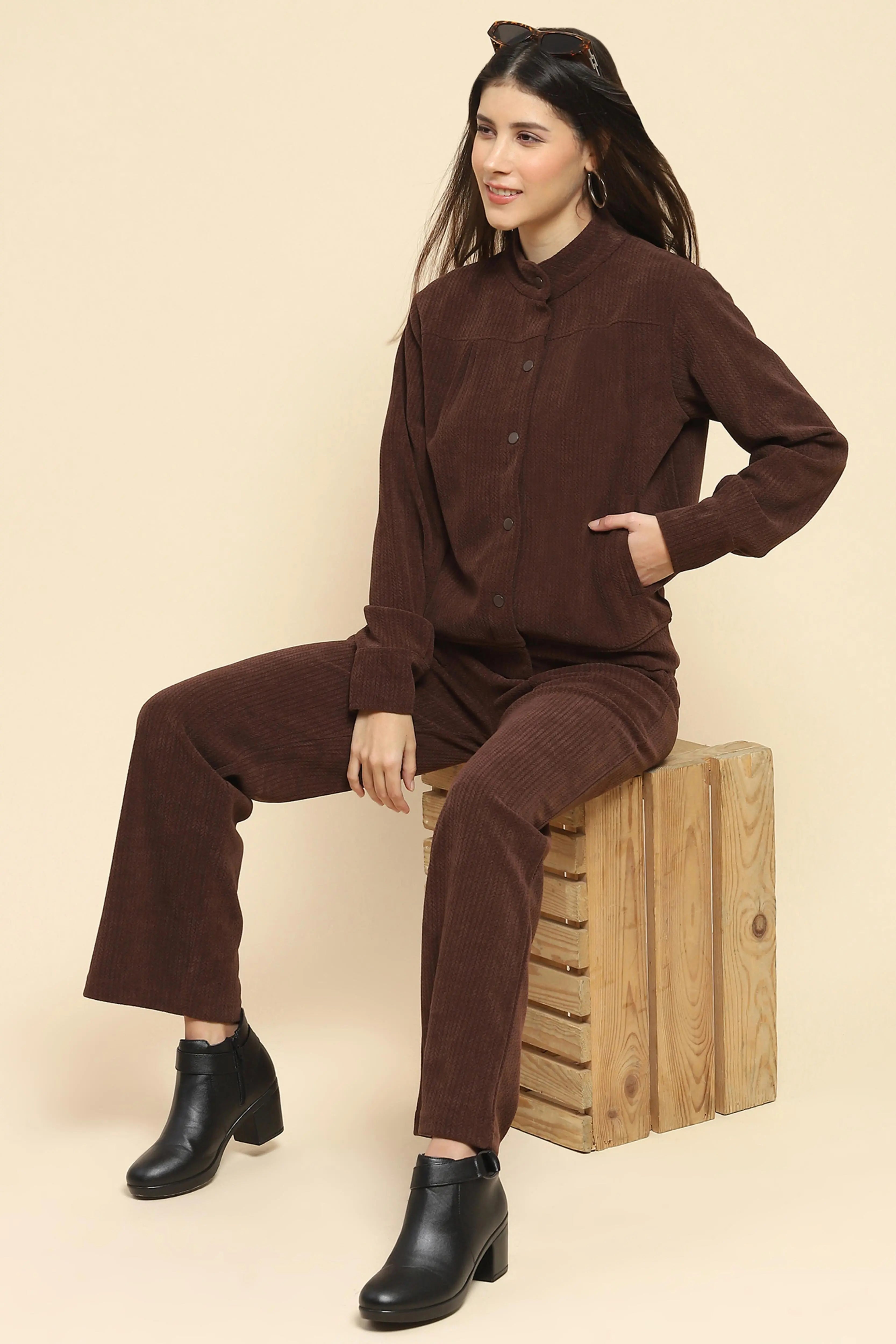 Coffee  Co-Ord Set - Global Republic