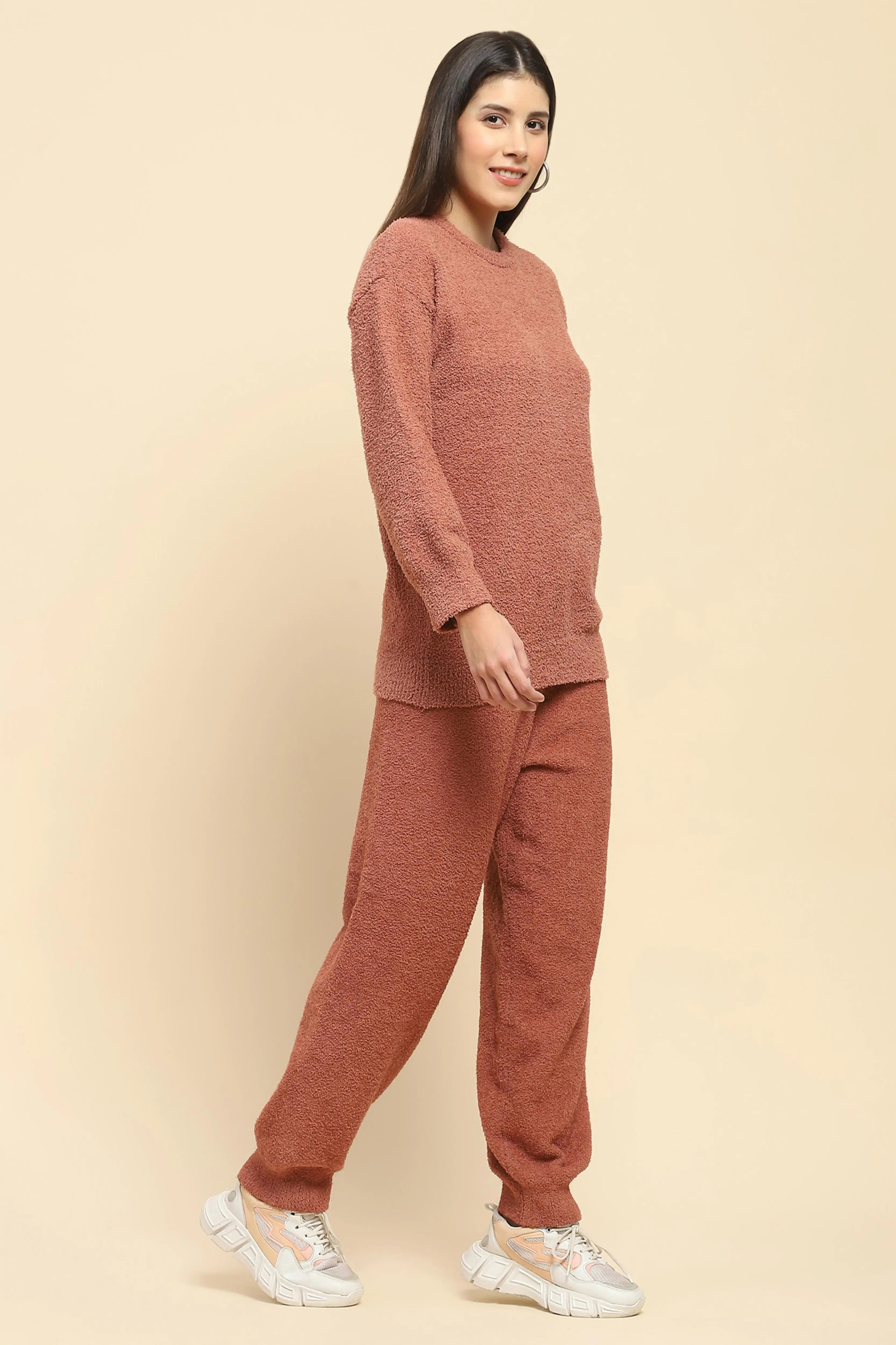 Brown  Winter Loungewear - Global Republic