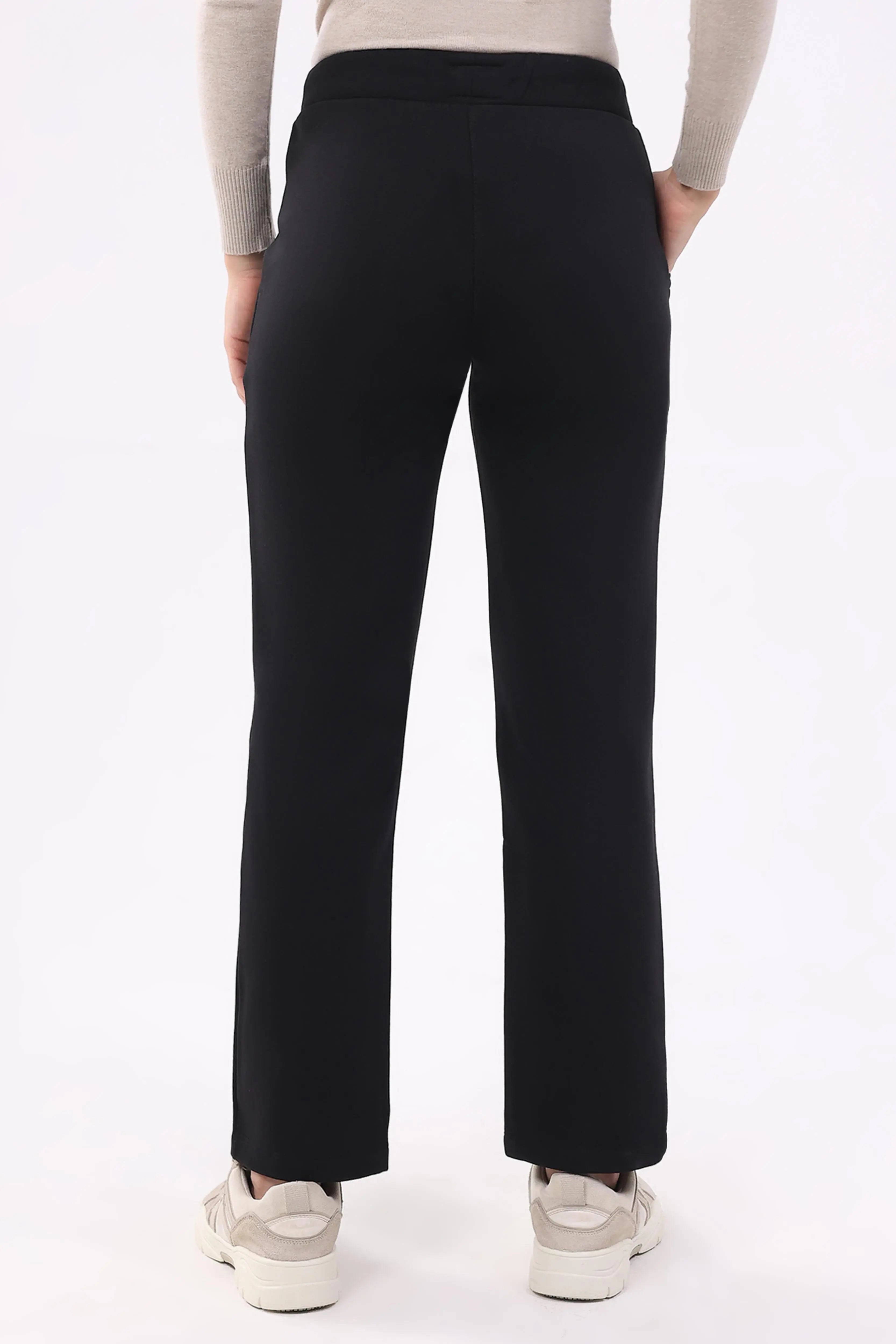 Black Fleece-Lined Winter Lower - Global Republic