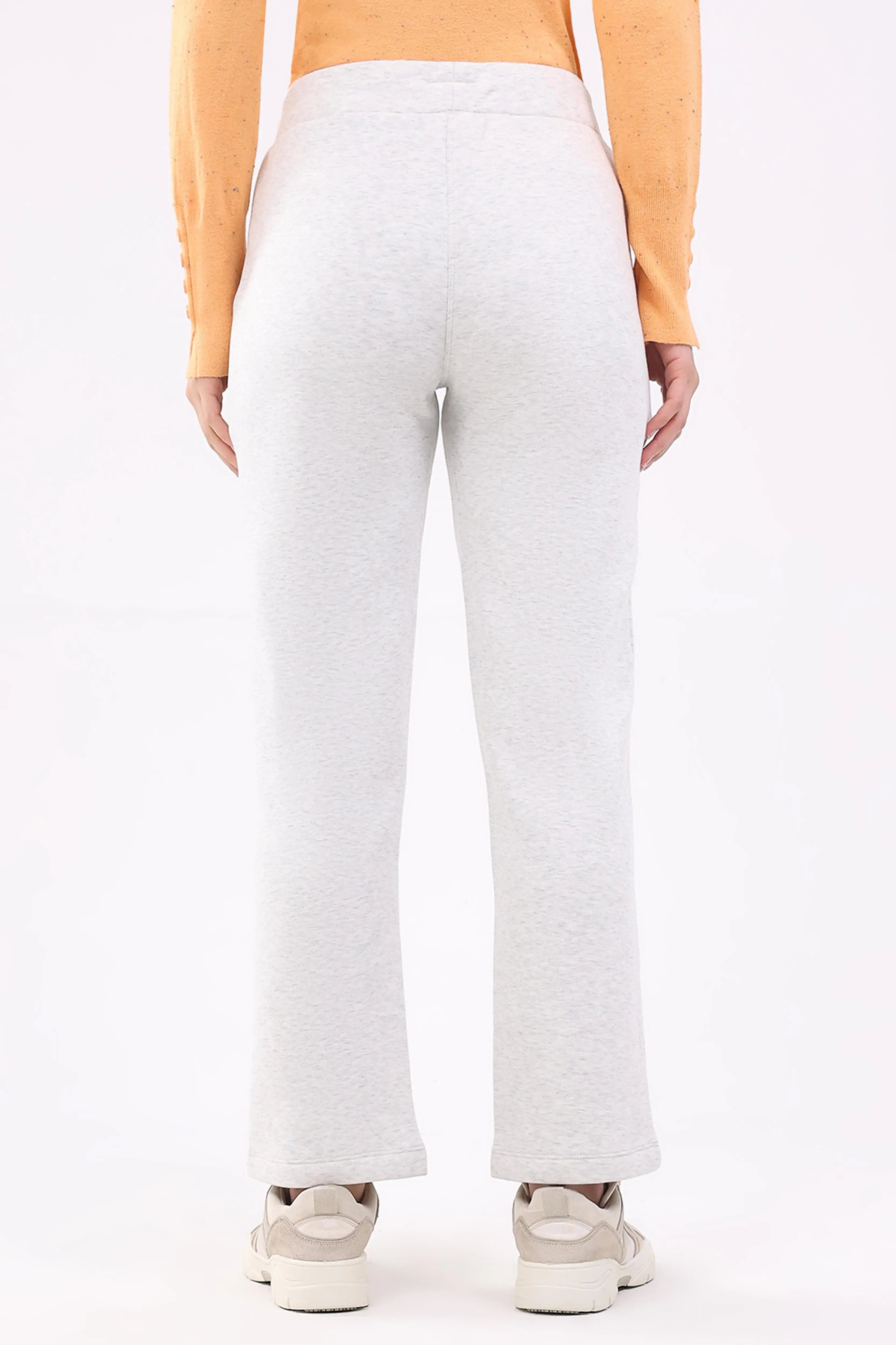 Ecru Fleece-Lined Winter Lower - Global Republic