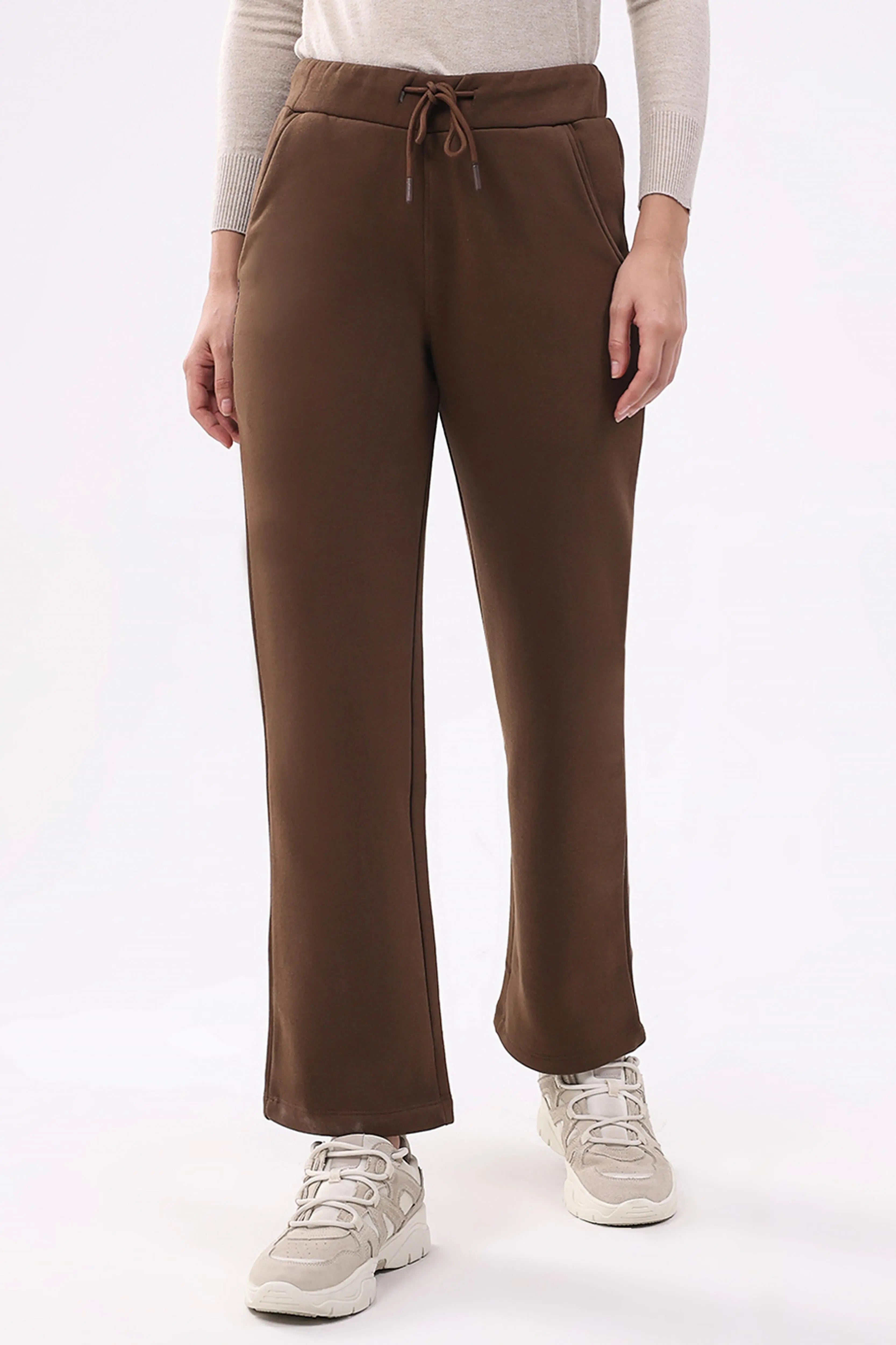 Brown Fleece-Lined Winter Lower - Global Republic