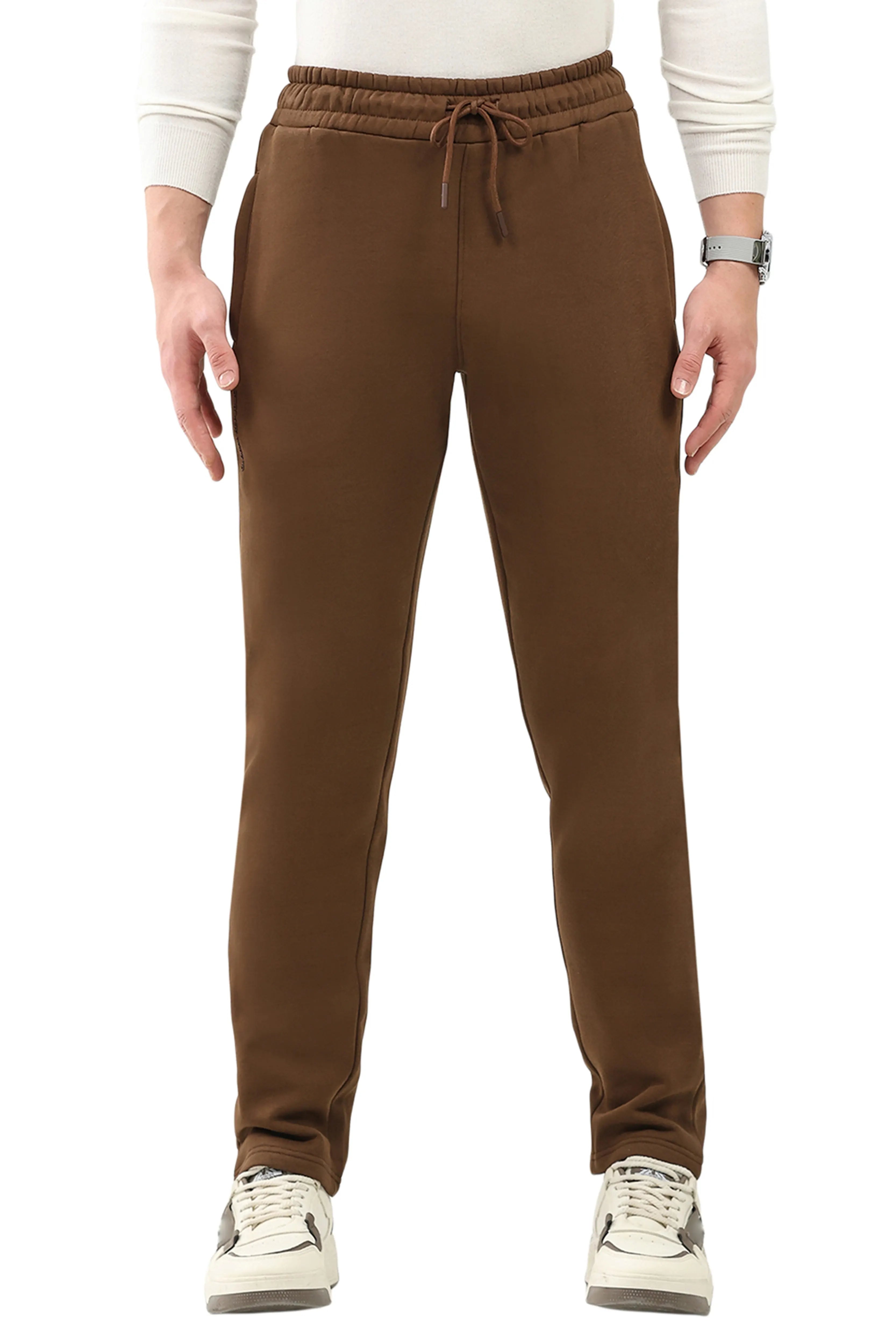 Cotton Fleece-Lined Casual Lower - Global Republic