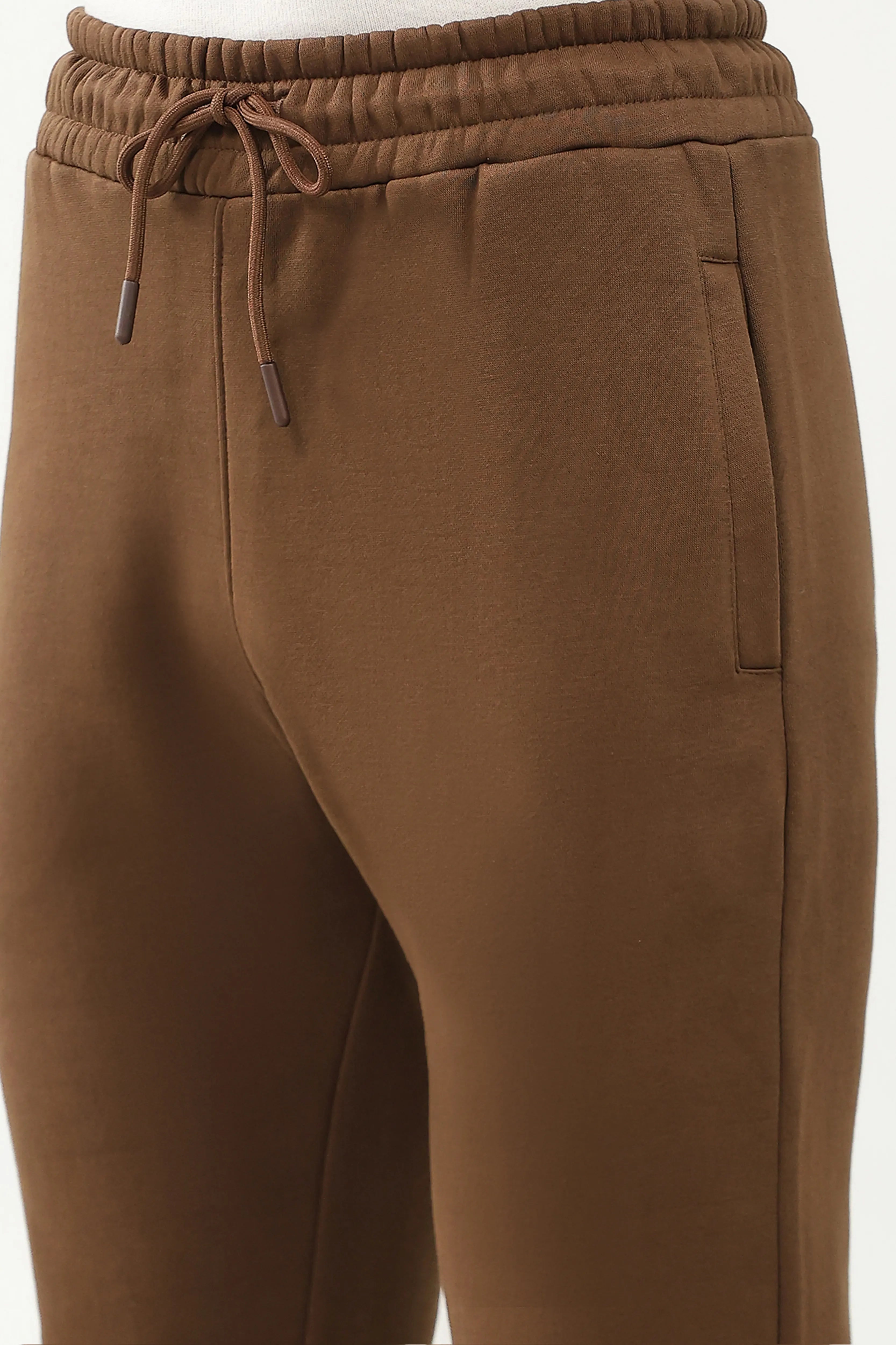 Cotton Fleece-Lined Casual Lower - Global Republic