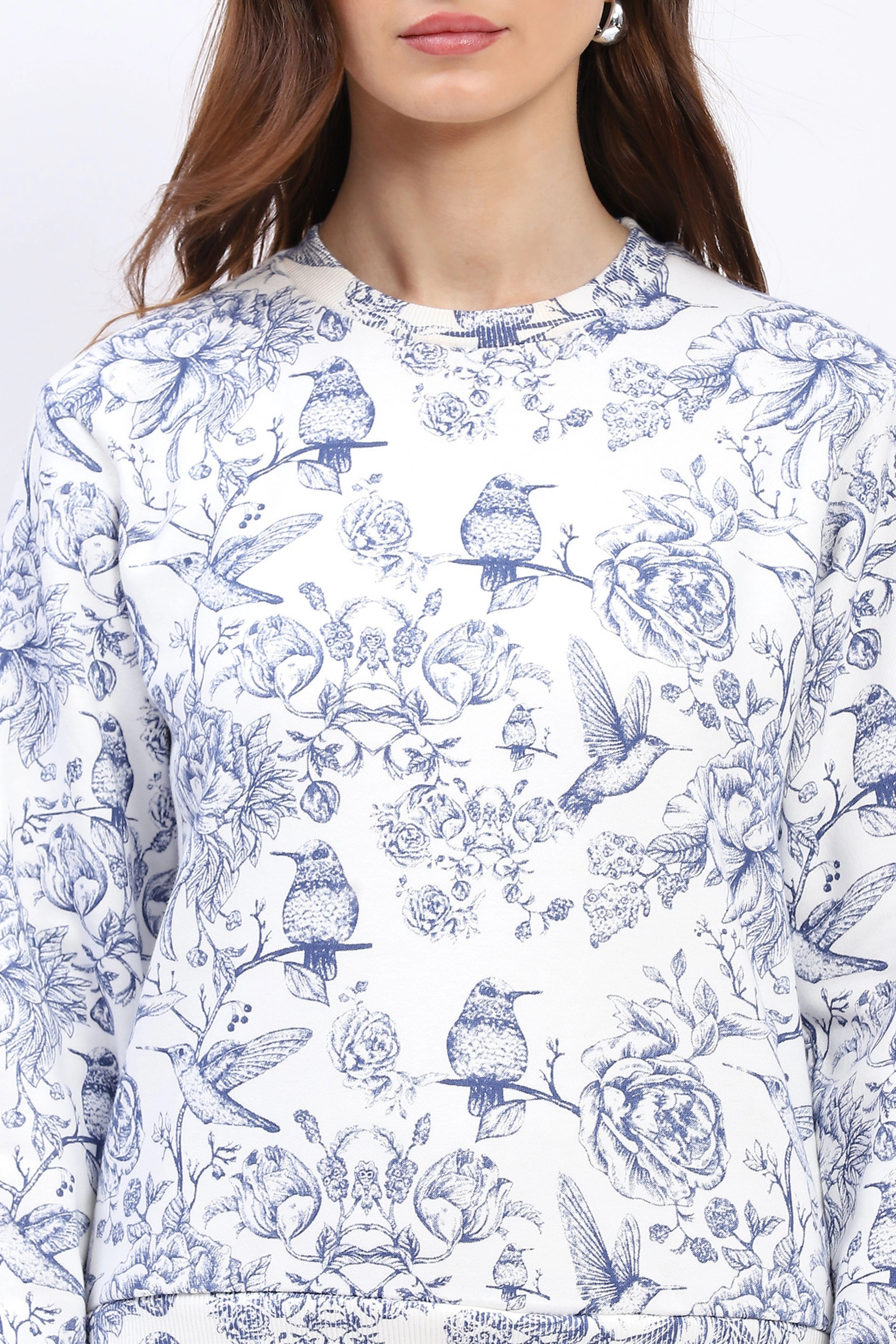 Cotton Fleece Loungewear Set