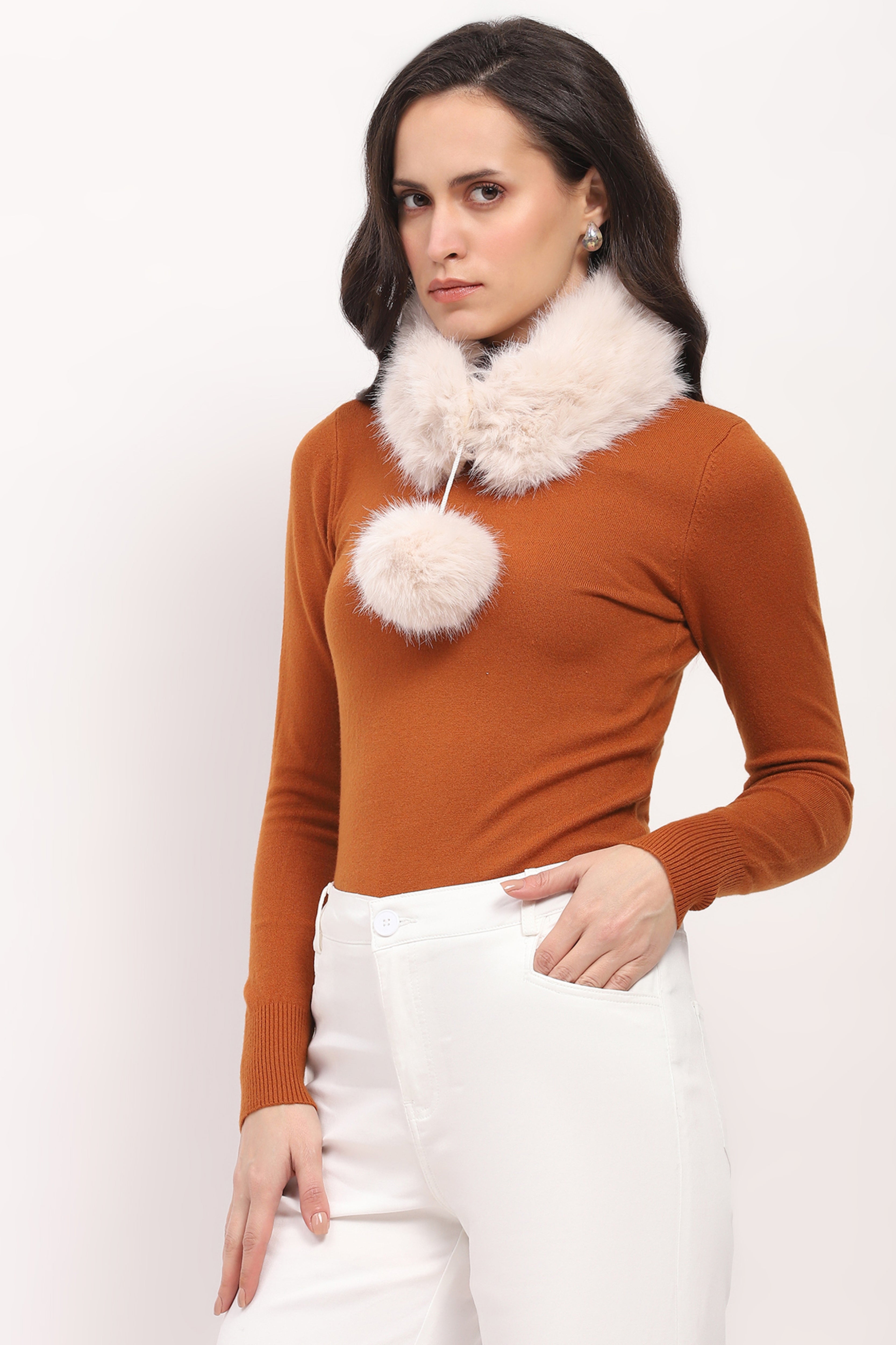 Faux Fur Stole