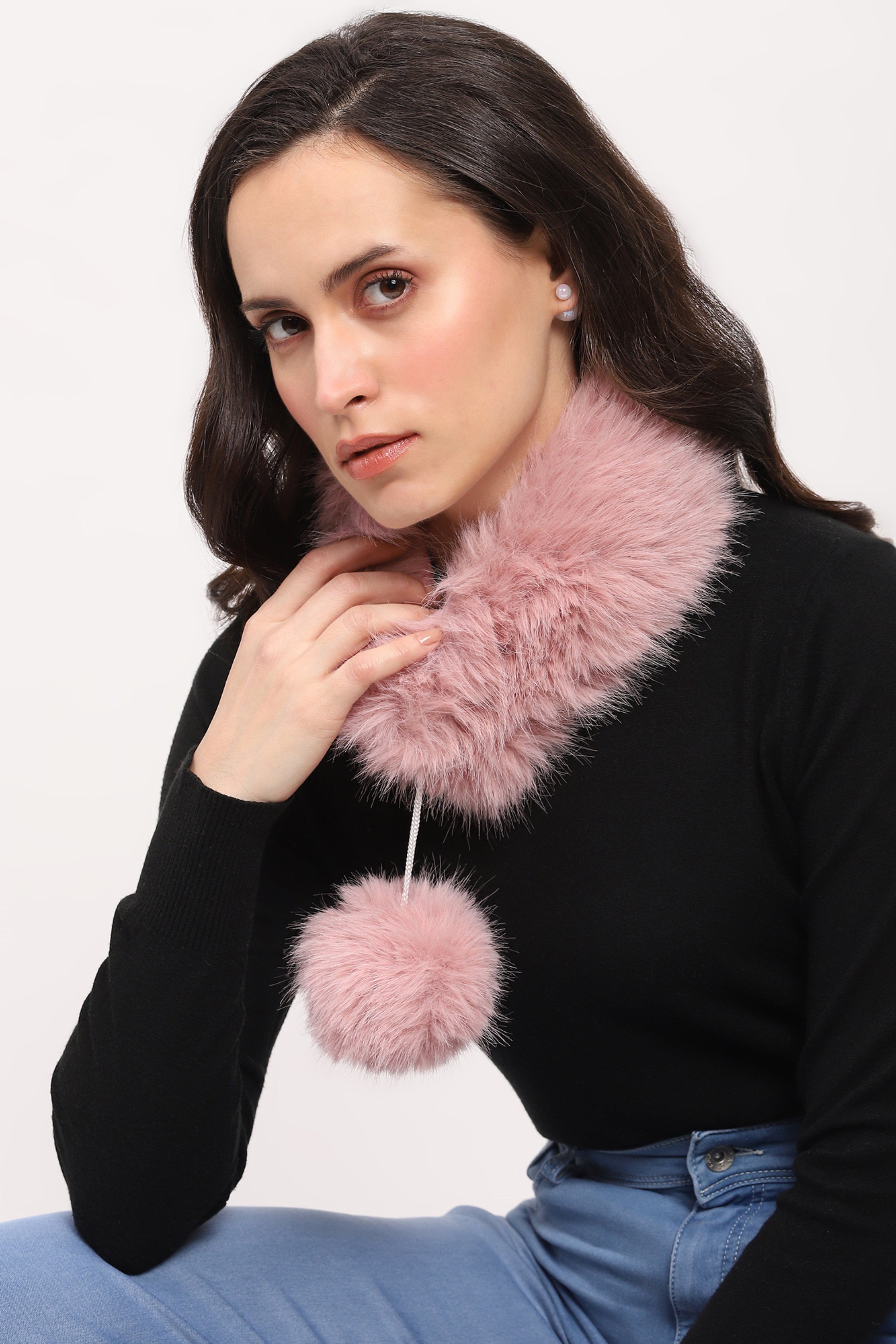 Faux Fur Stole