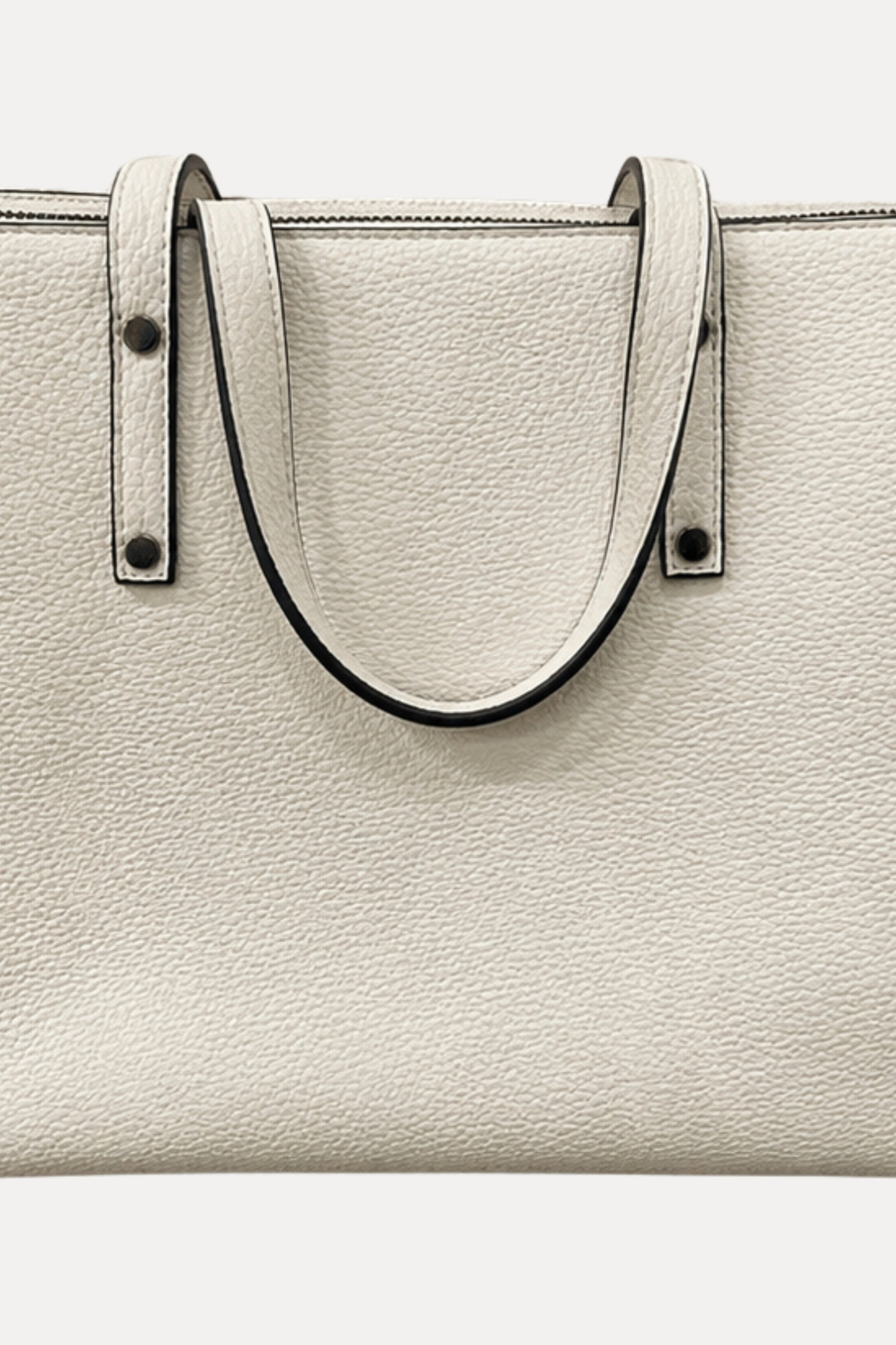 White PU Handbag