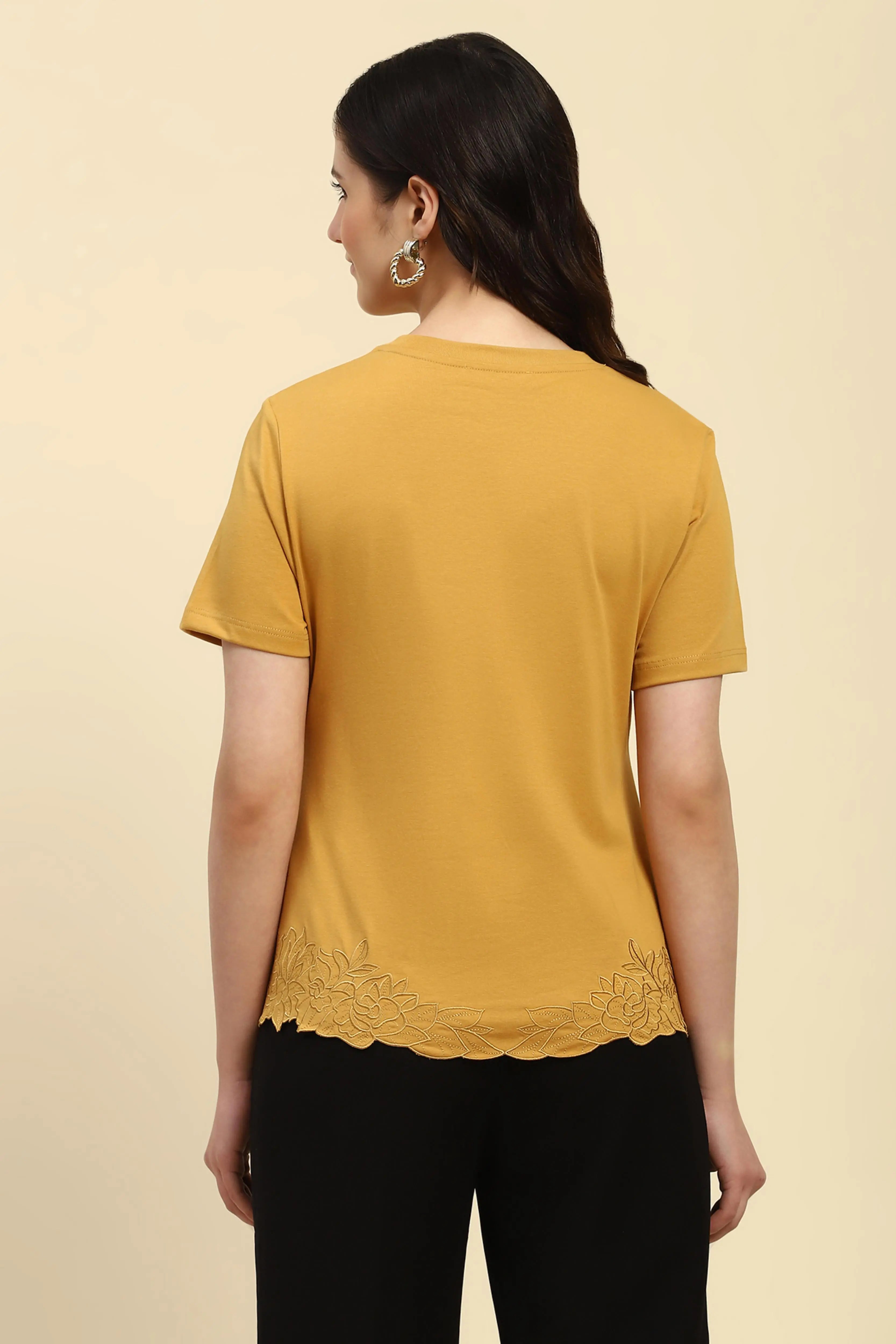 Embroidered UV Protection Cotton Top - Global Republic