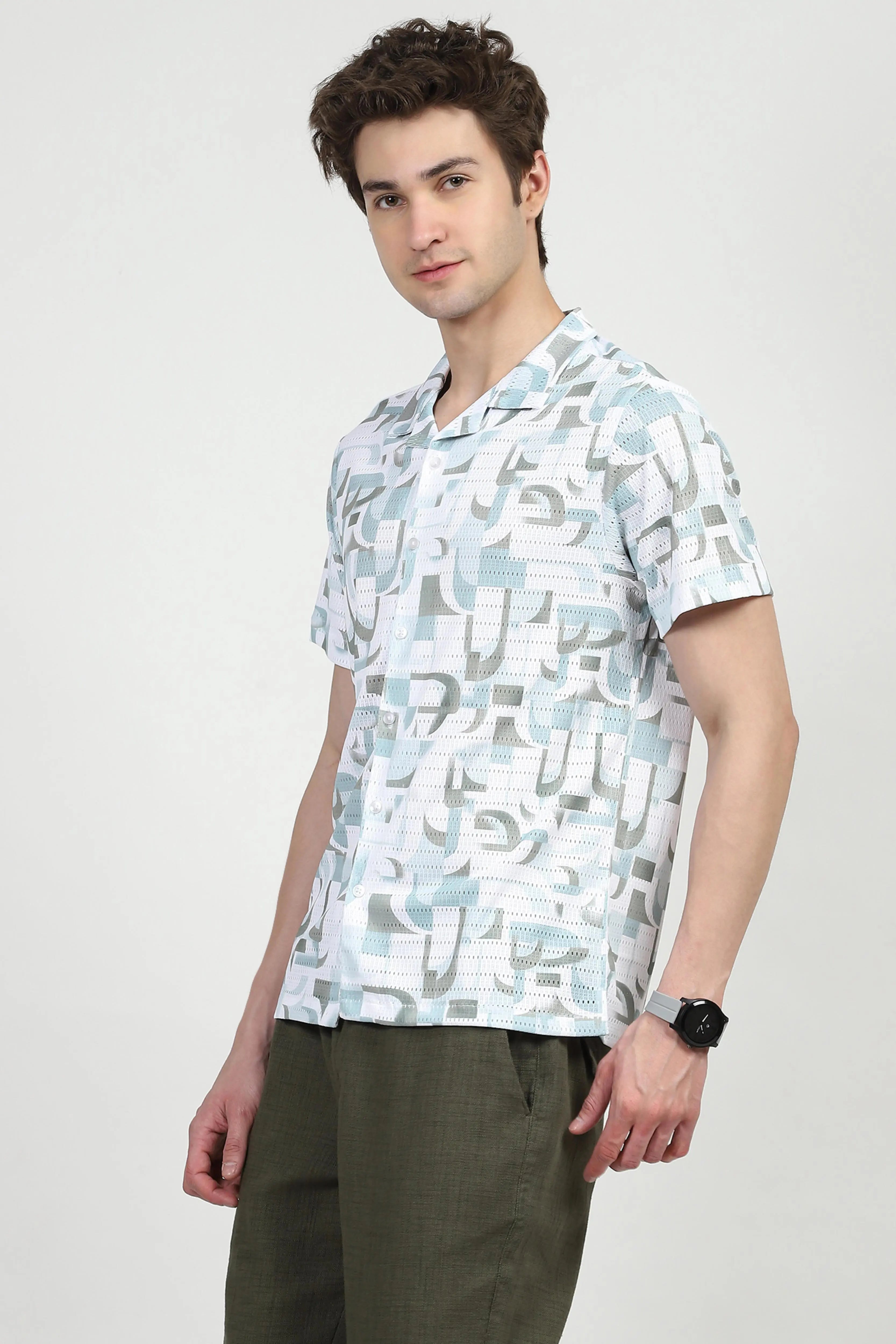 Abstract Print Shirt - Global Republic