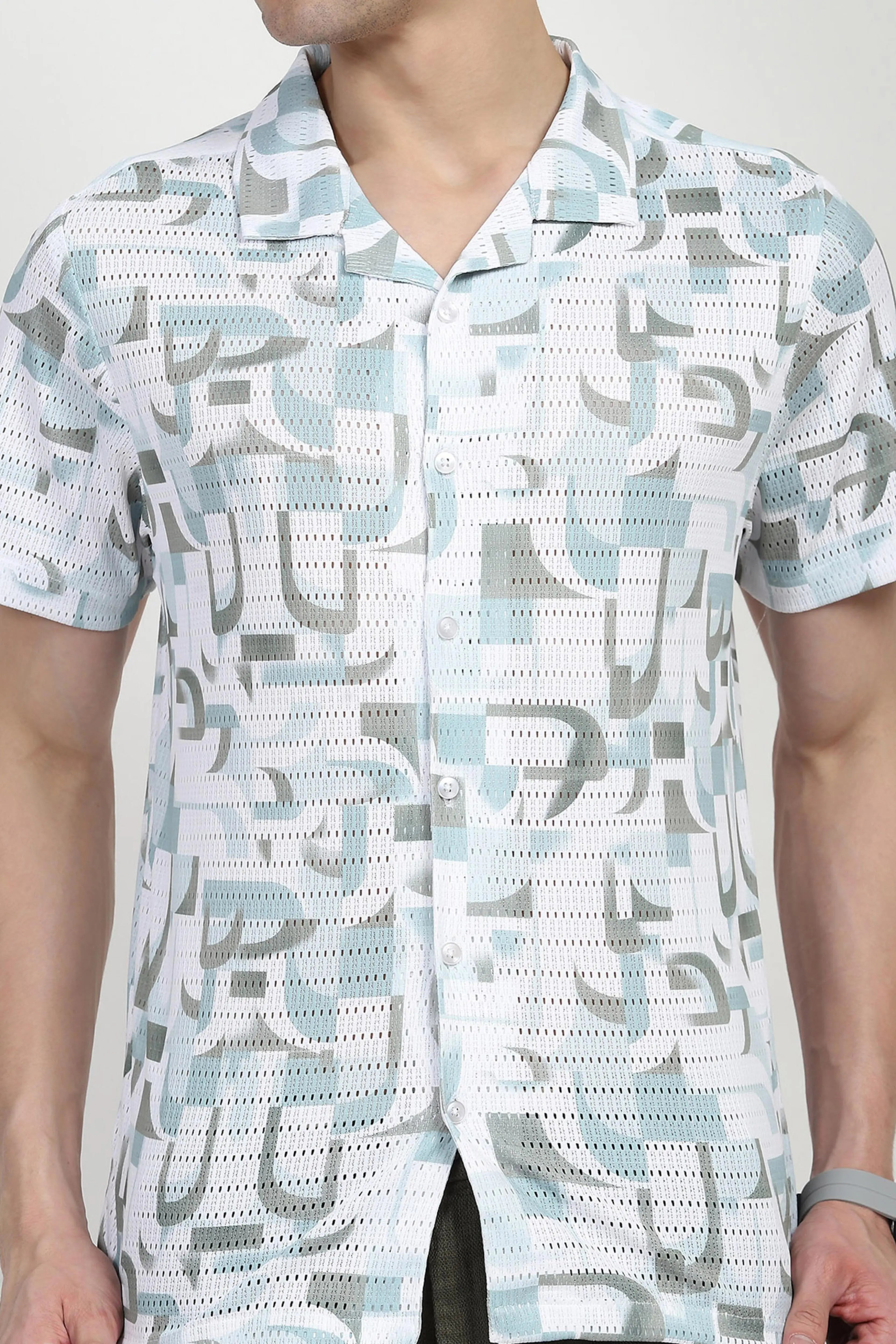 Abstract Print Shirt - Global Republic