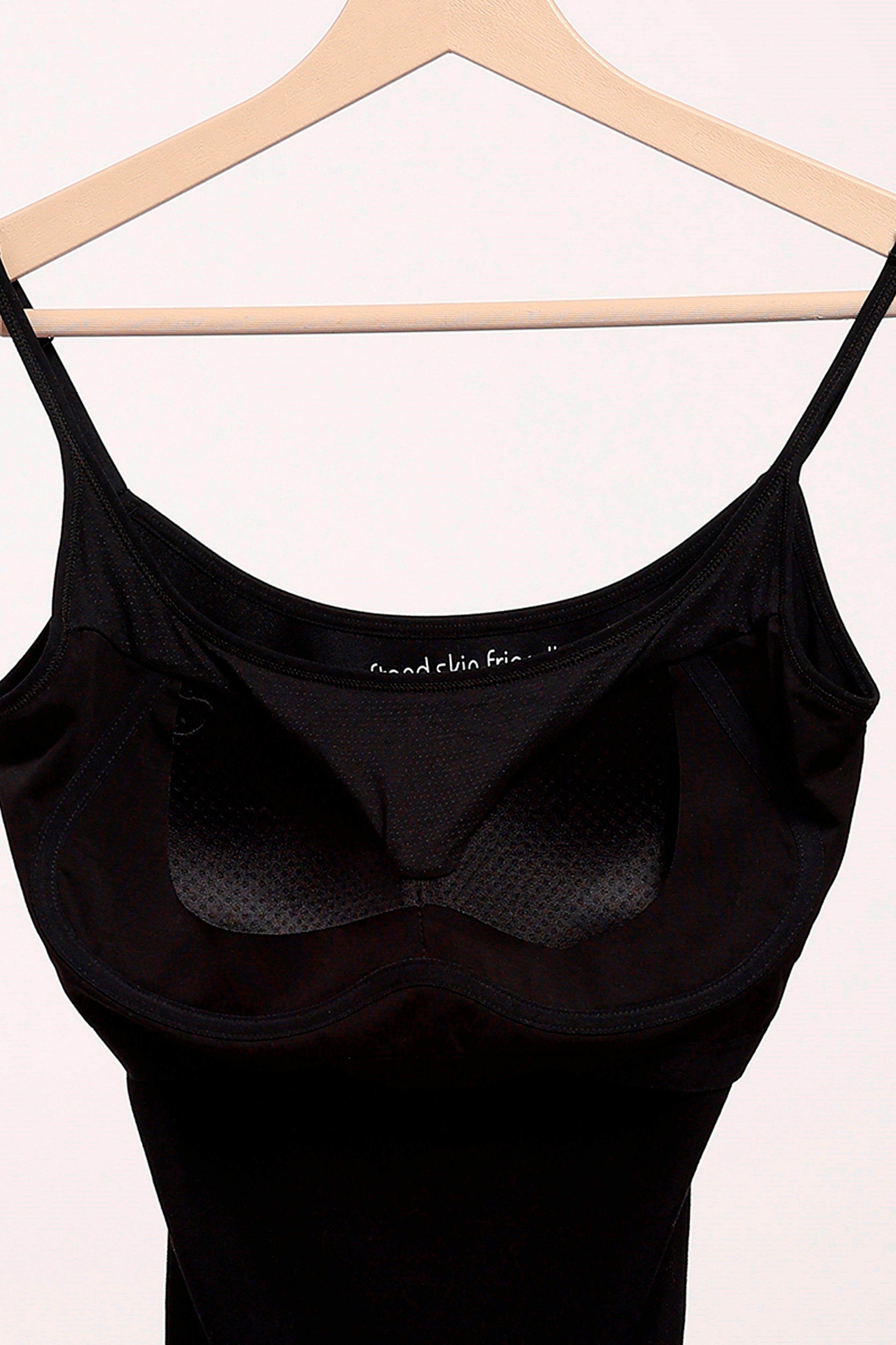 Black Support Camisole Top