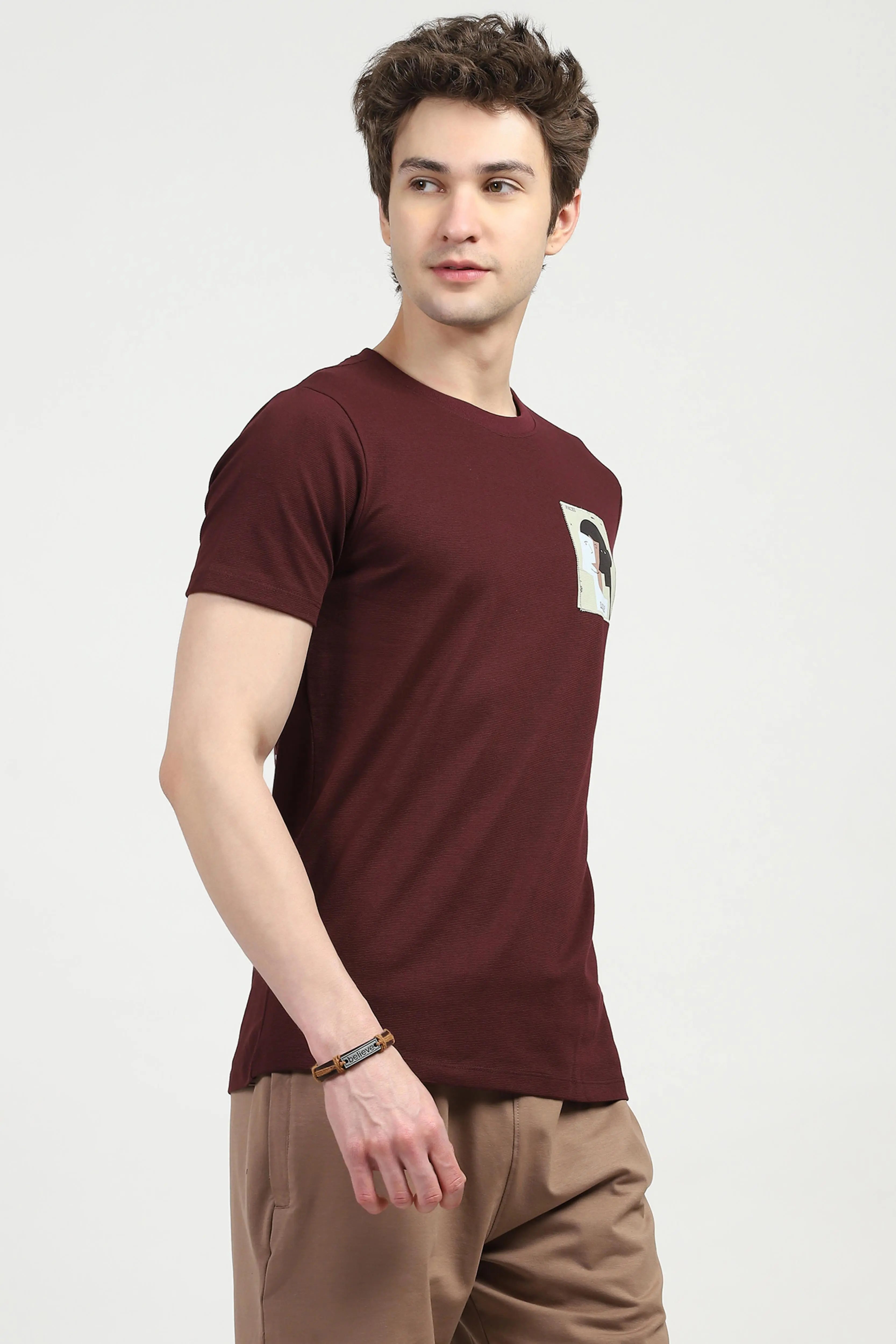 Wine Back Print Graphic T-shirt - Global Republic