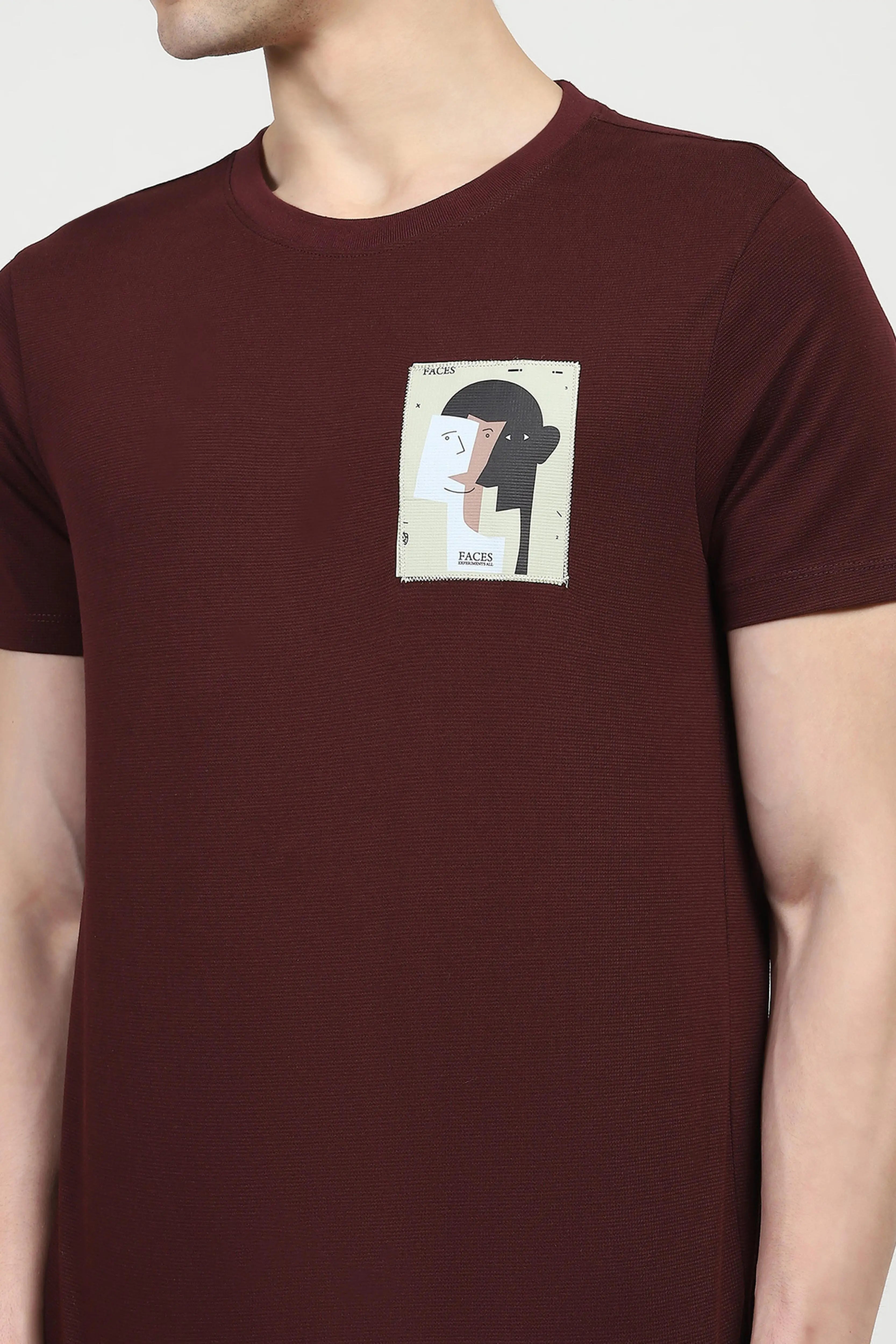 Wine Back Print Graphic T-shirt - Global Republic
