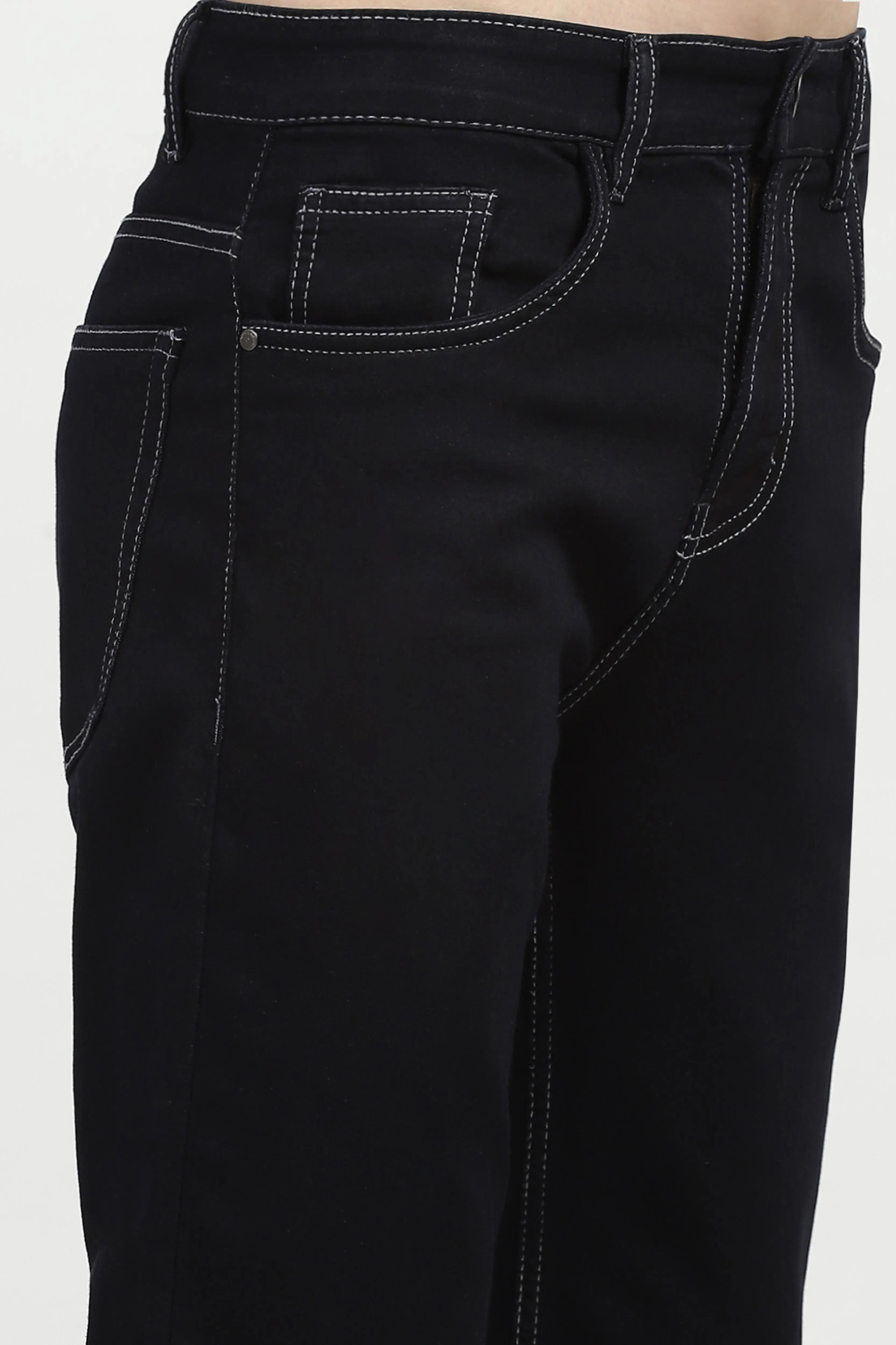 Carbon Blue Cotton Jeans - Global Republic