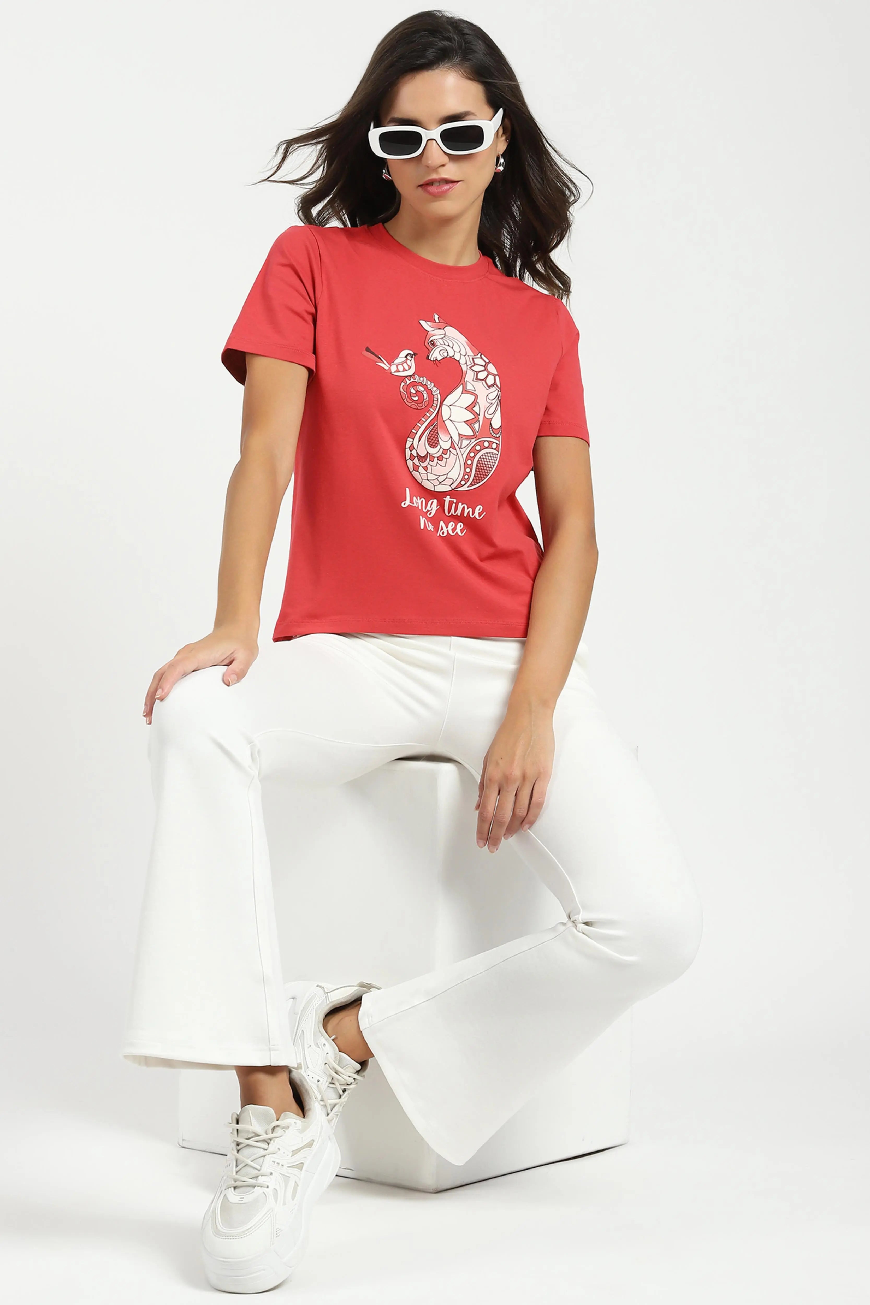 Carrot Graphic Cotton Top - Global Republic
