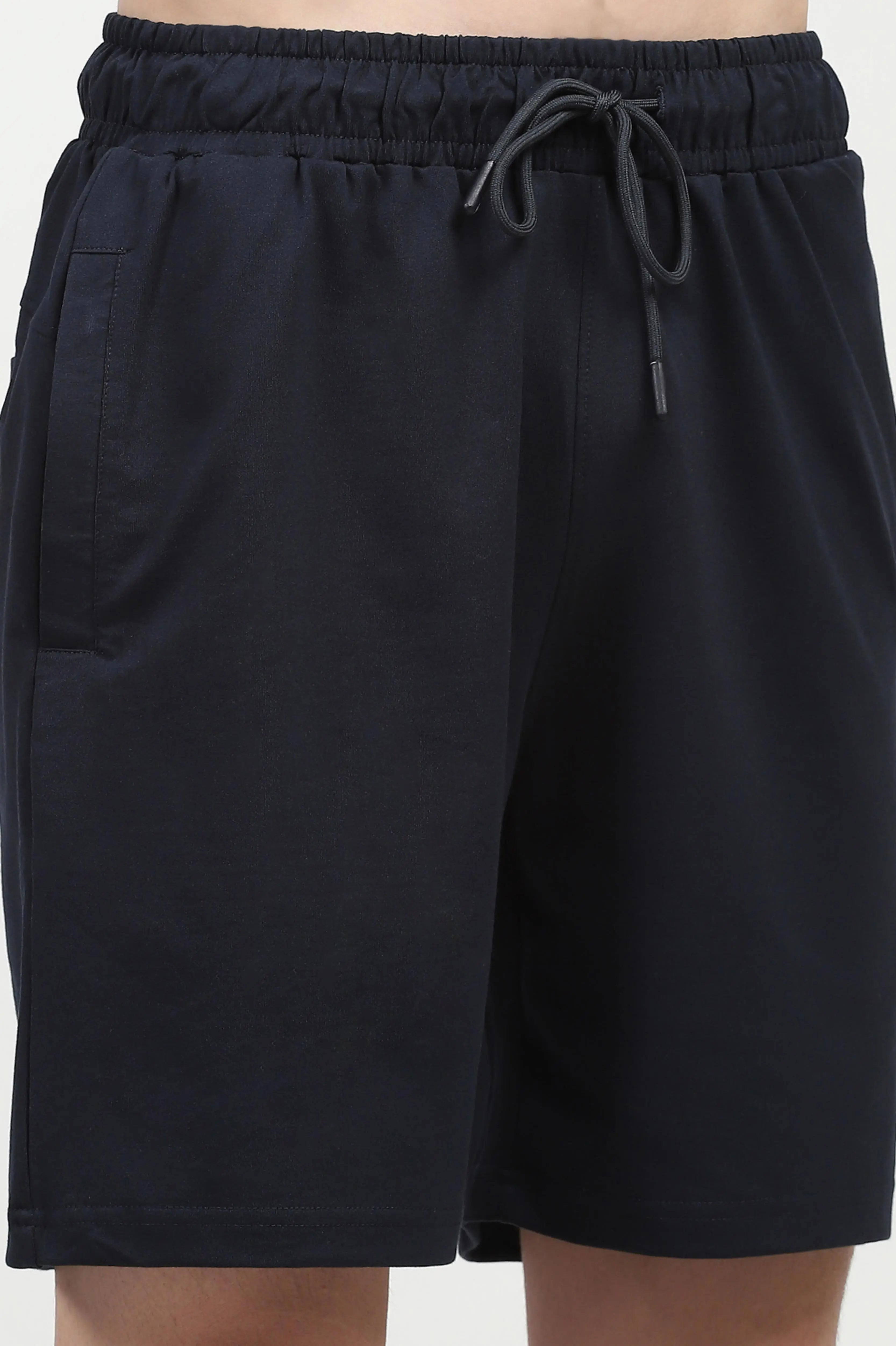 Navy Cotton Shorts - Global Republic