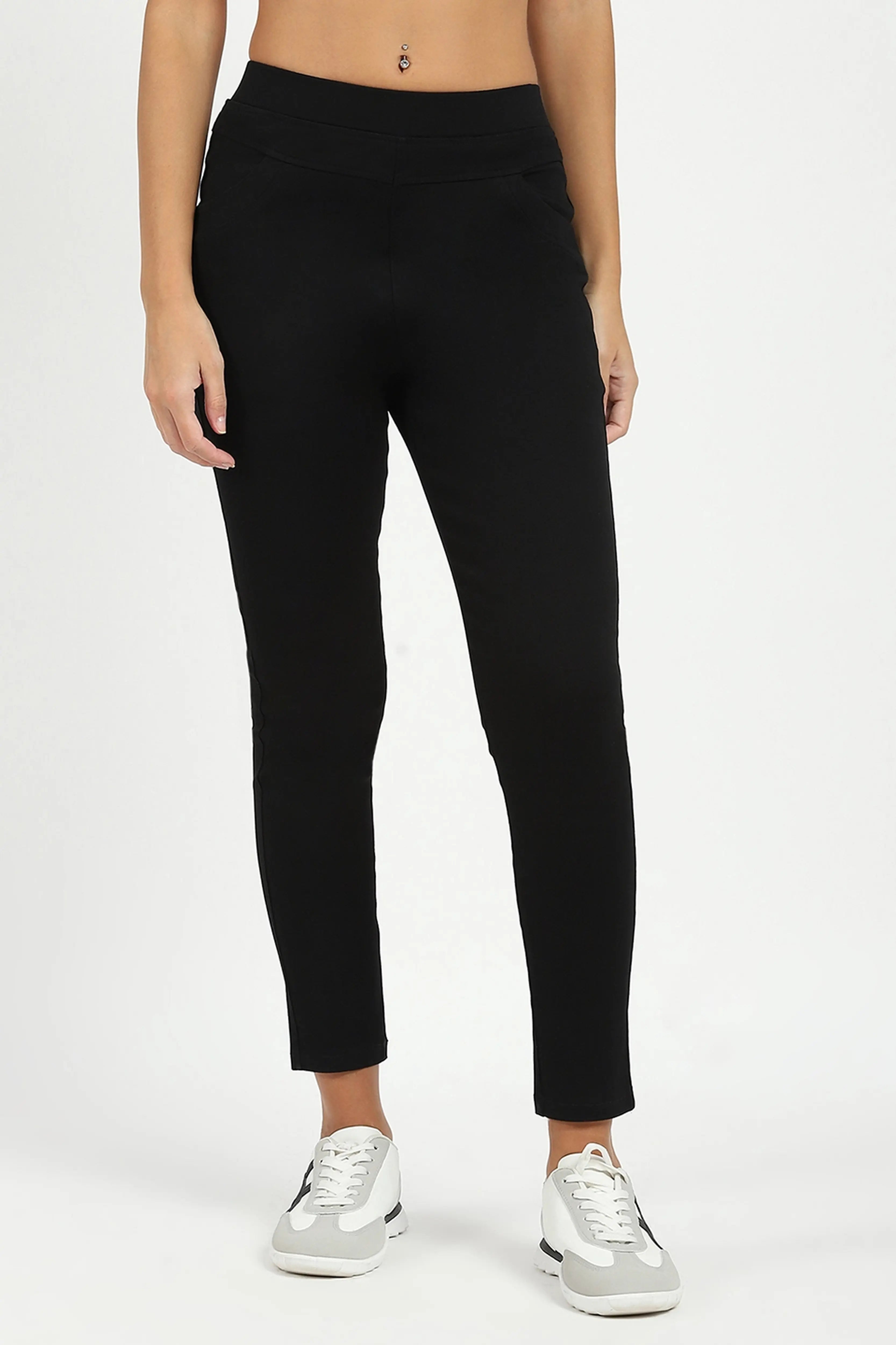 Black Ultra Stretchable Jegging