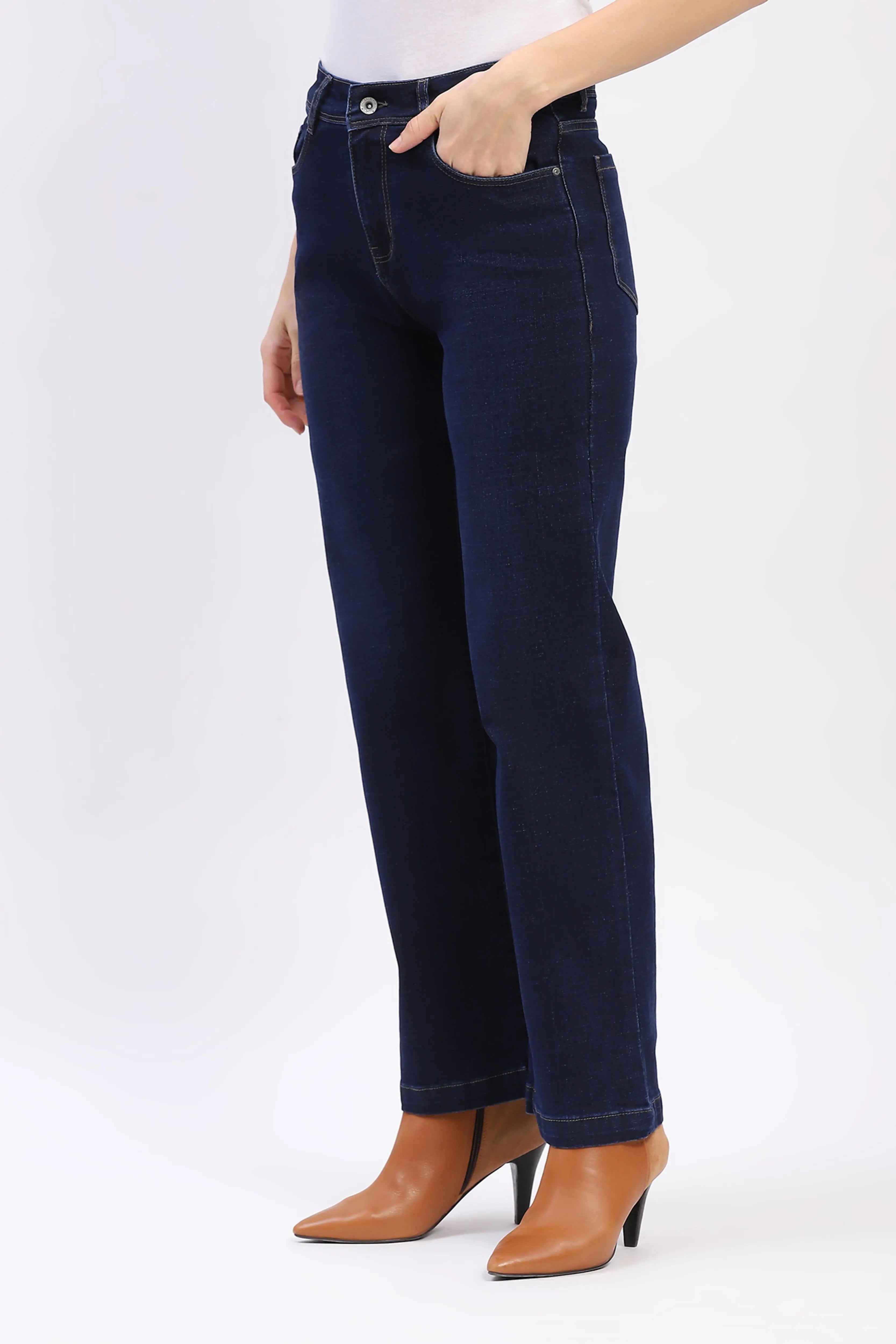 Blue Straight Jeans - Global Republic