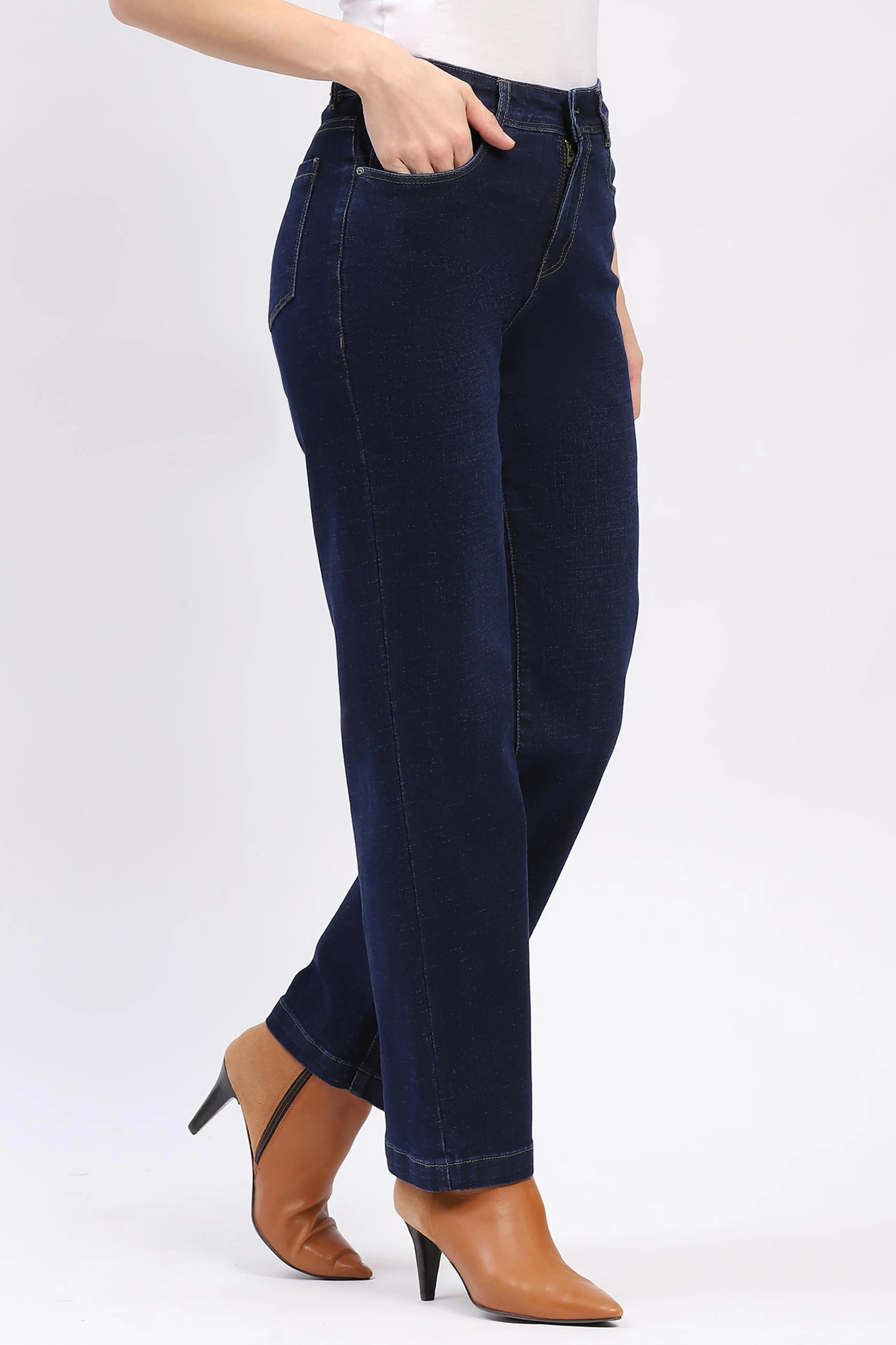 Blue Straight Jeans - Global Republic