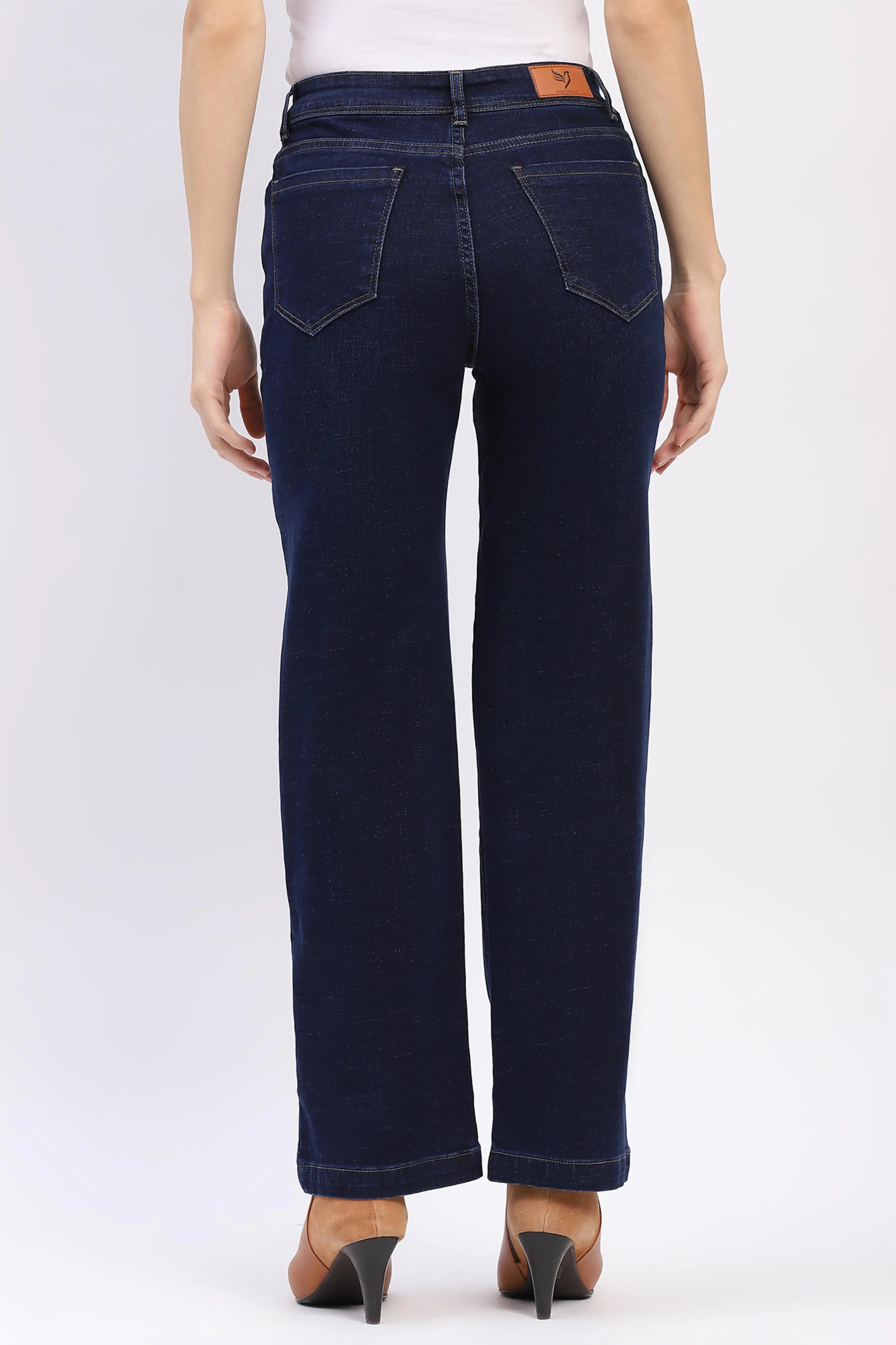 Blue Straight Jeans - Global Republic
