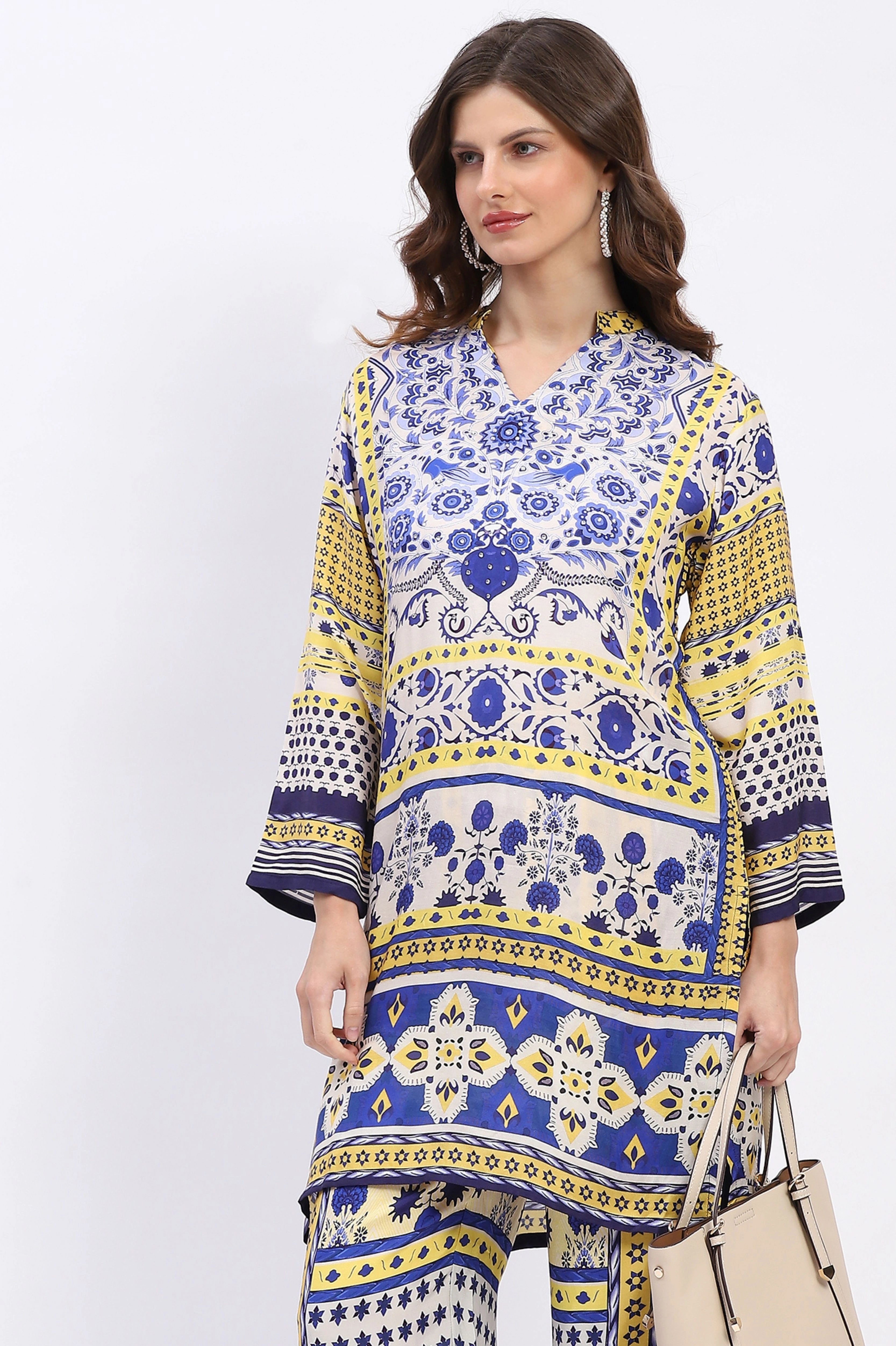 Embellished Modal Kurta Set