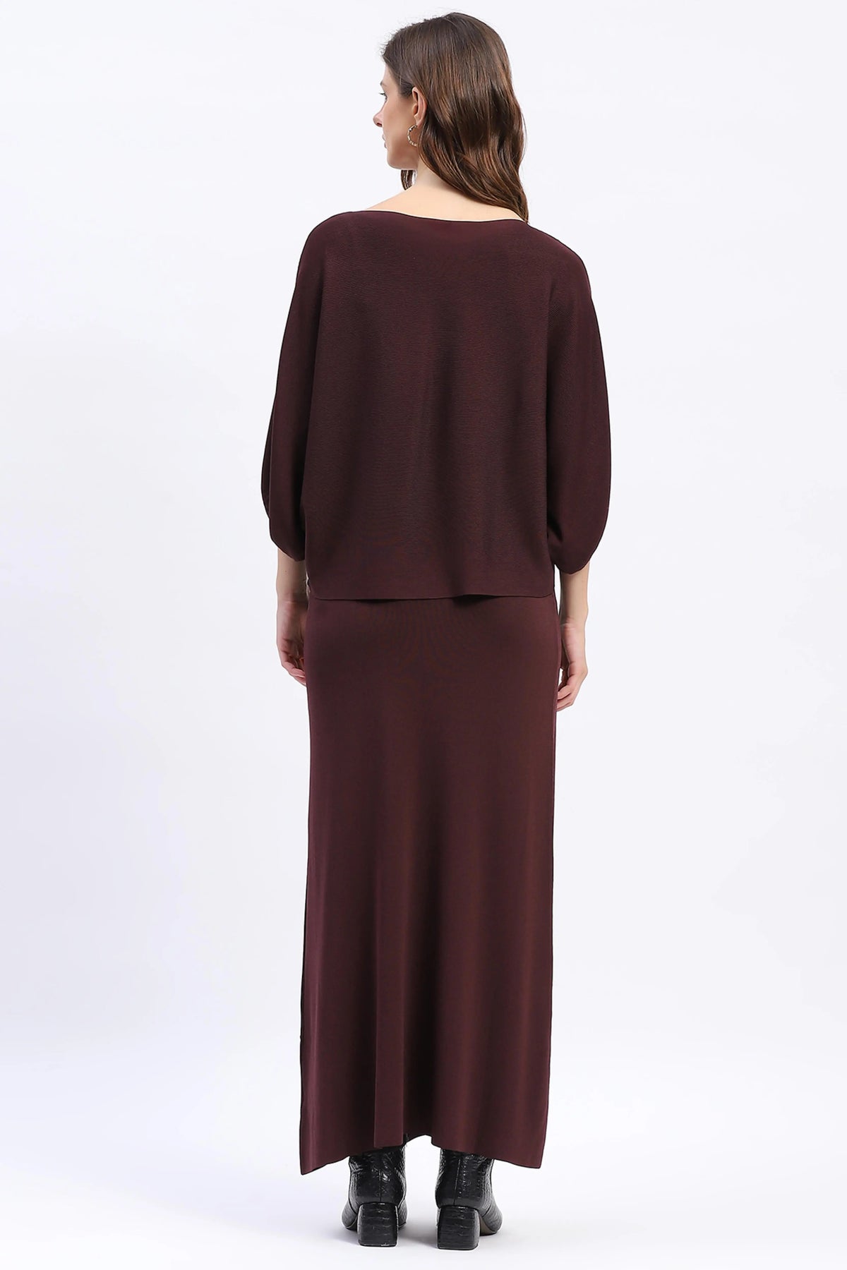 Knit Top & Maxi Skirt Co-ord Set