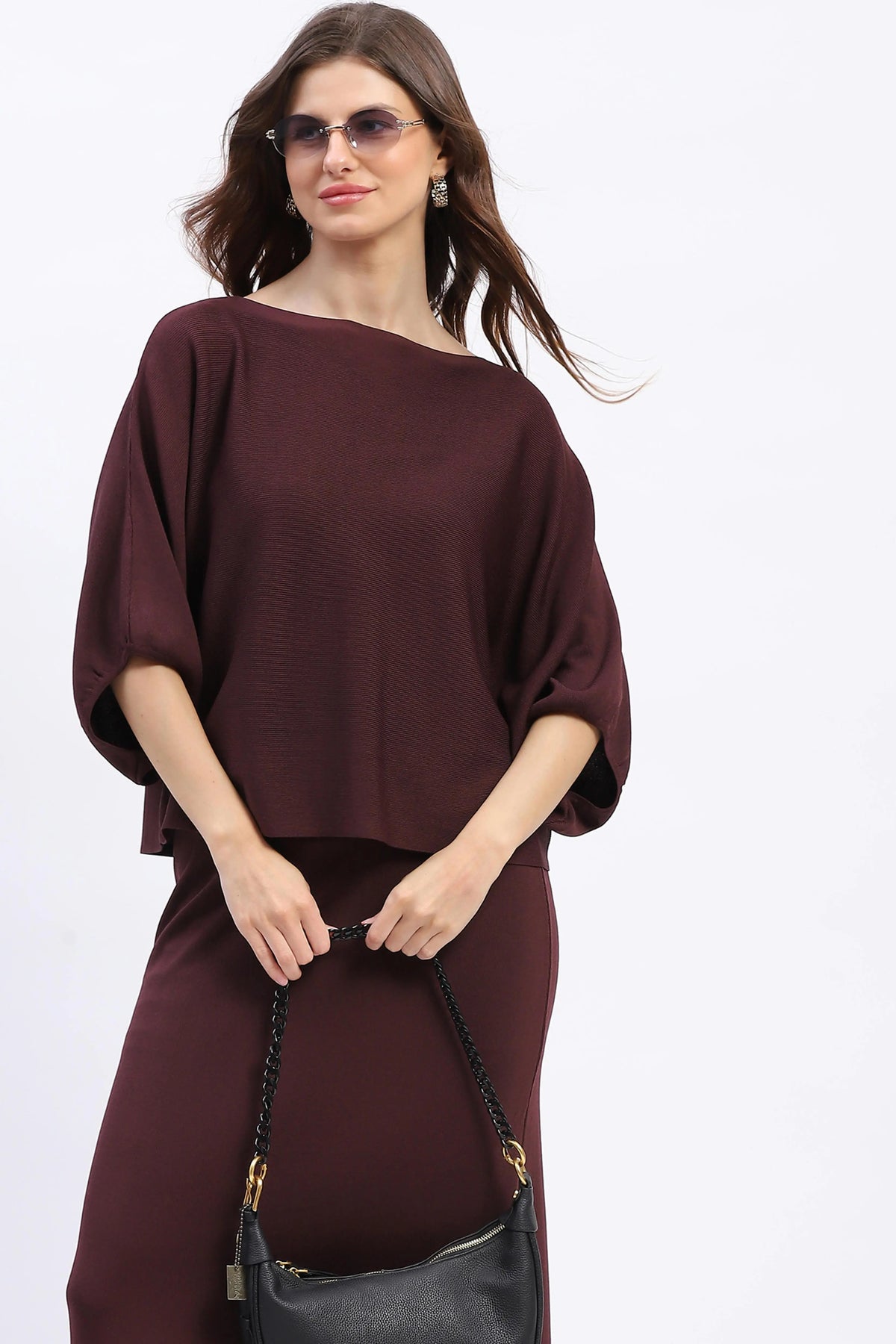 Knit Top & Maxi Skirt Co-ord Set