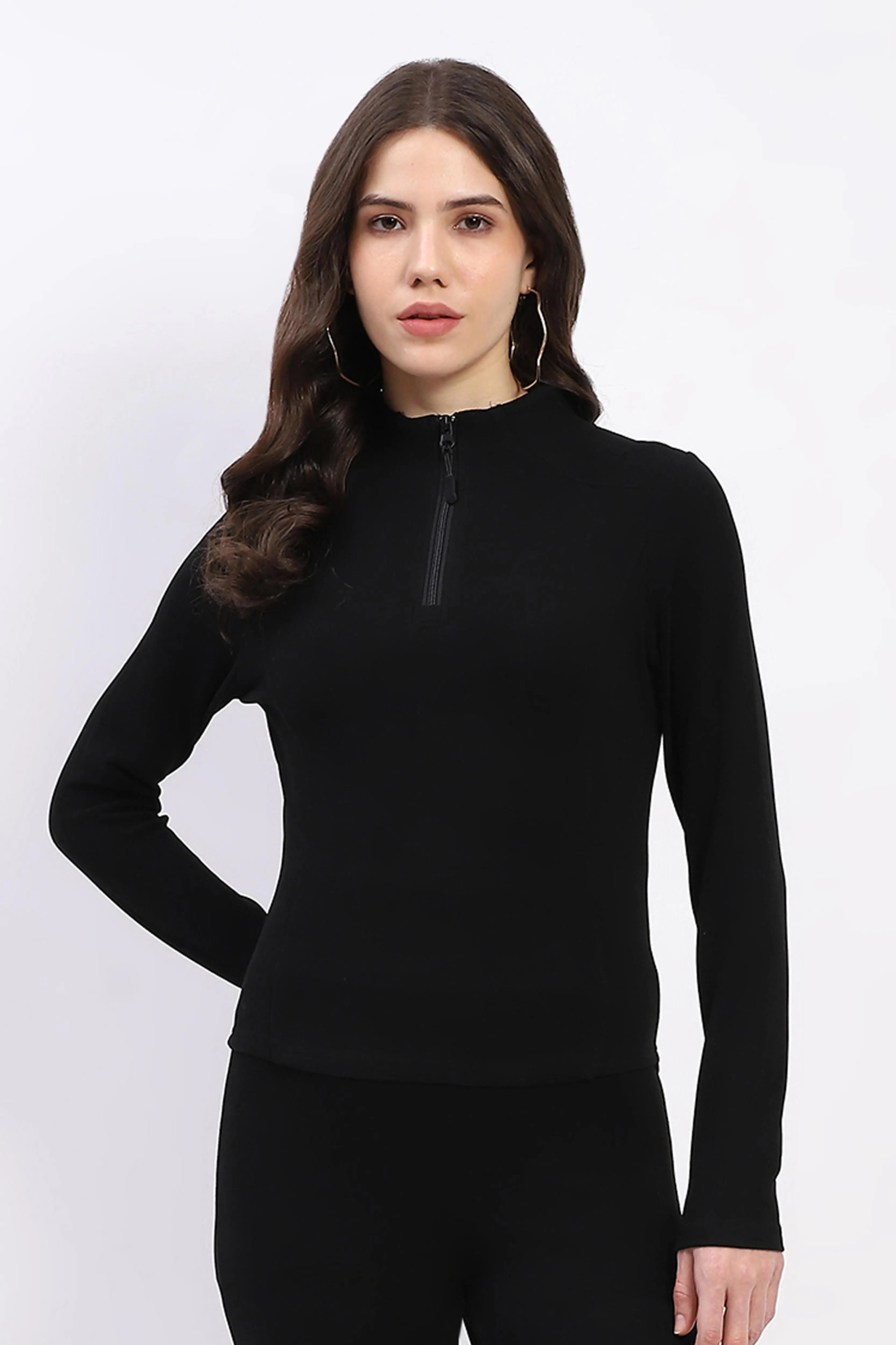 Soft Stretchable Rayon-Blend Sweatshirt - Global Republic