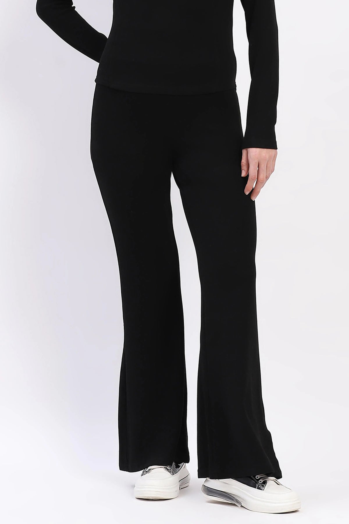 Black Zip-Up Co-ord Set-Global Republic