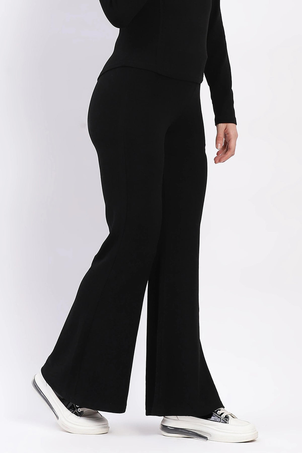 Black Zip-Up Co-ord Set-Global Republic