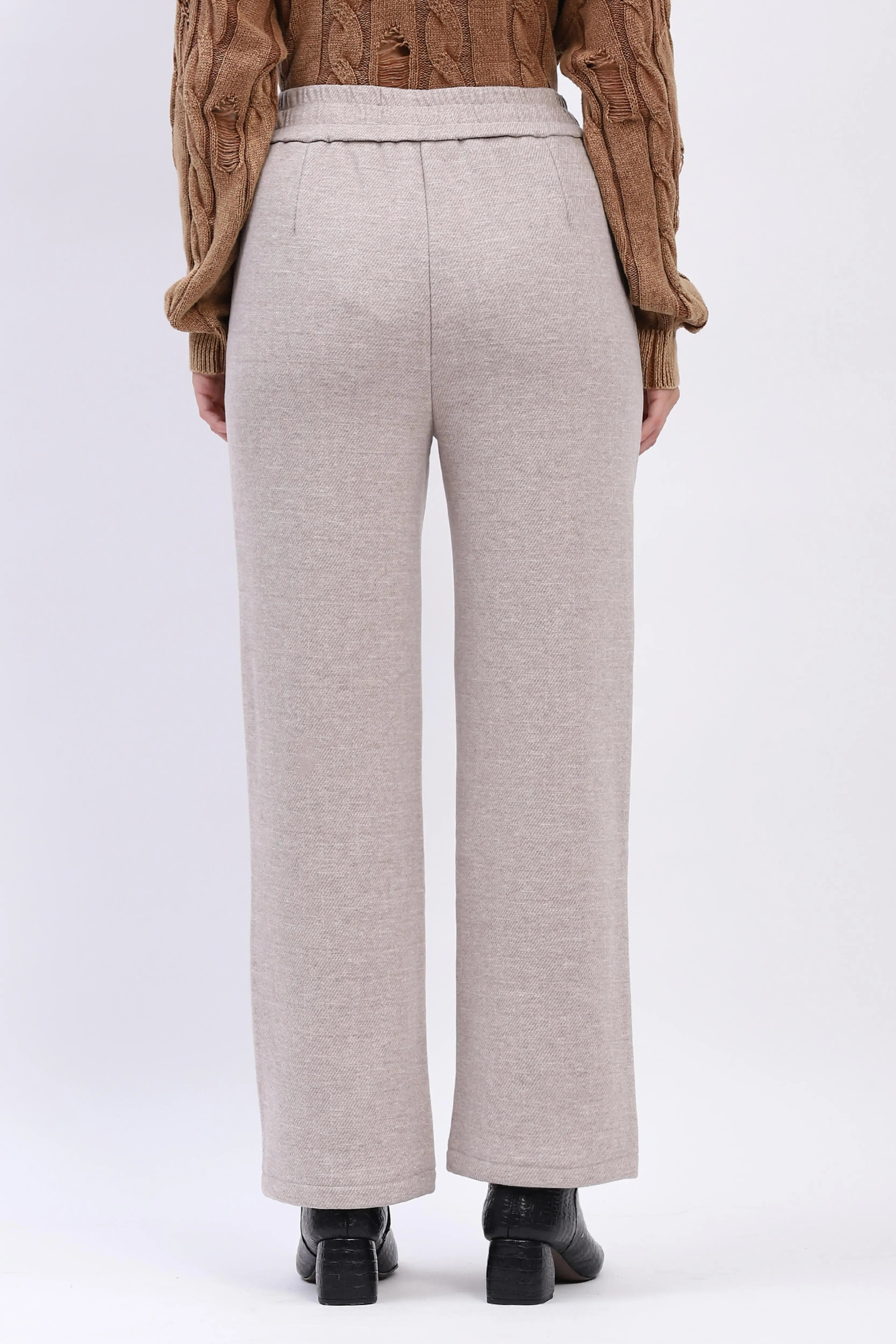 Heavy Fleece-Lined Winter LowerPinstripe Chevron High-Rise Winter Lower - Global Republic