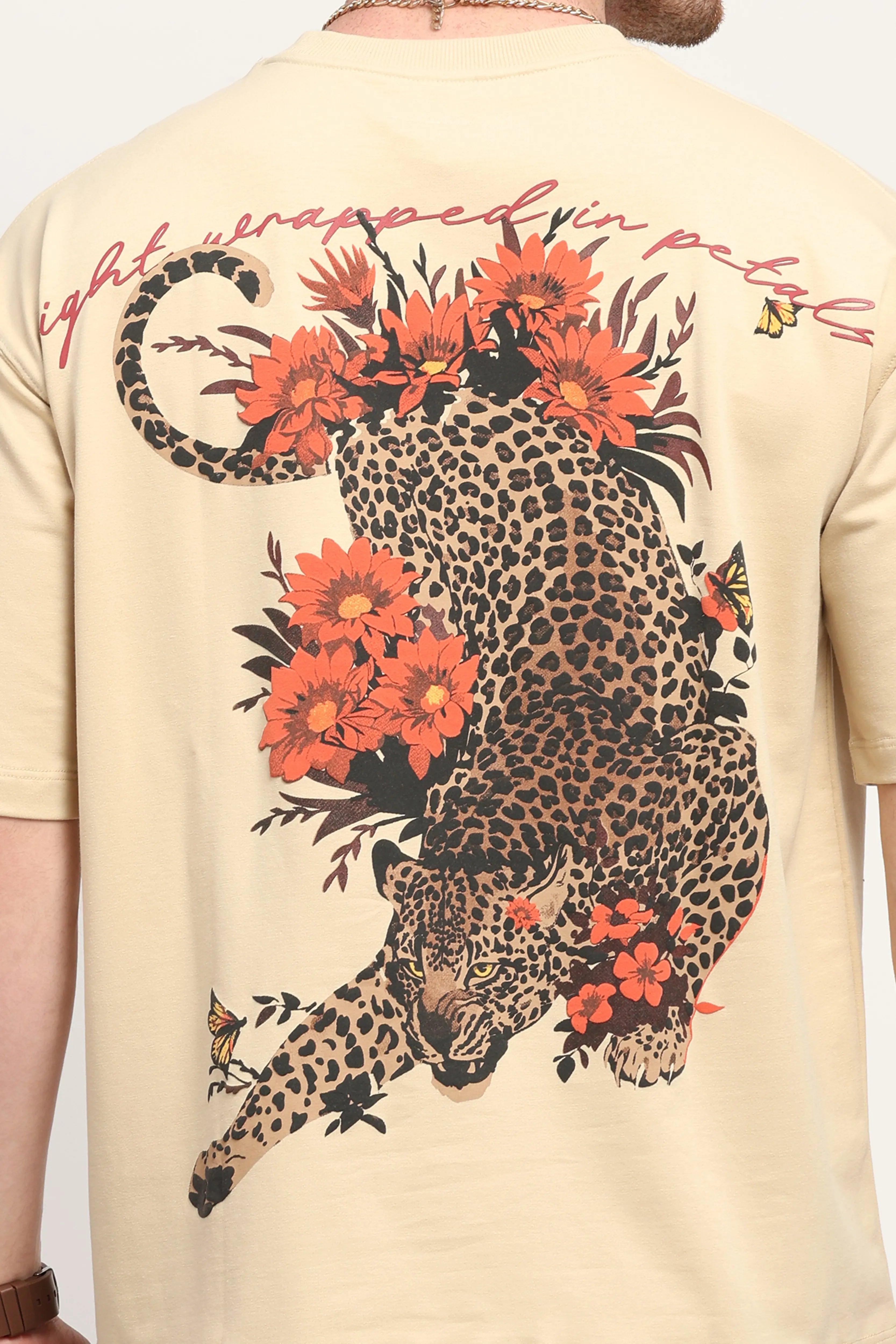 Oversized Graphic Cotton T-Shirt - Global Republic