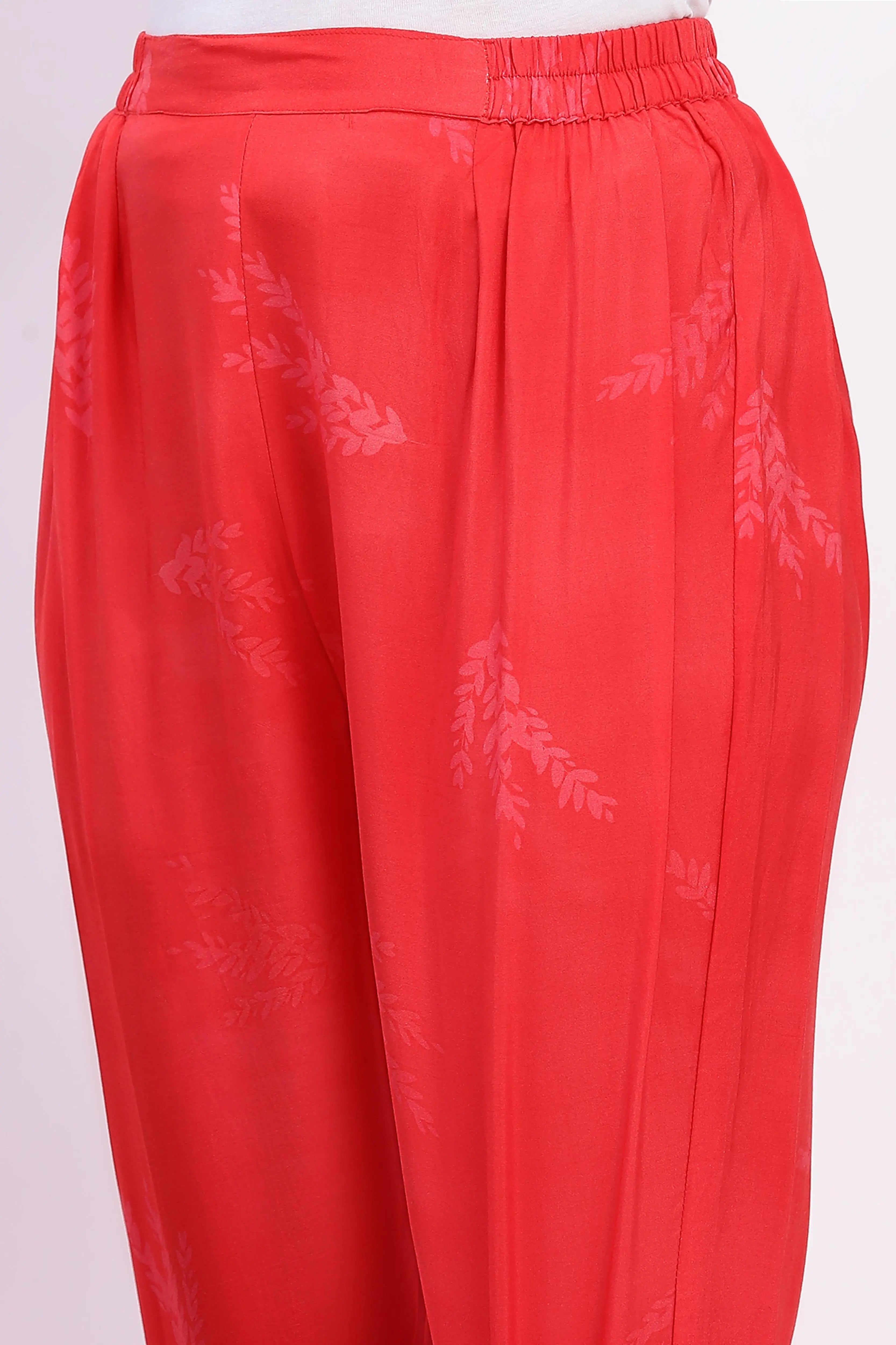 Floral Grace Red Ethnic Set - Global Republic