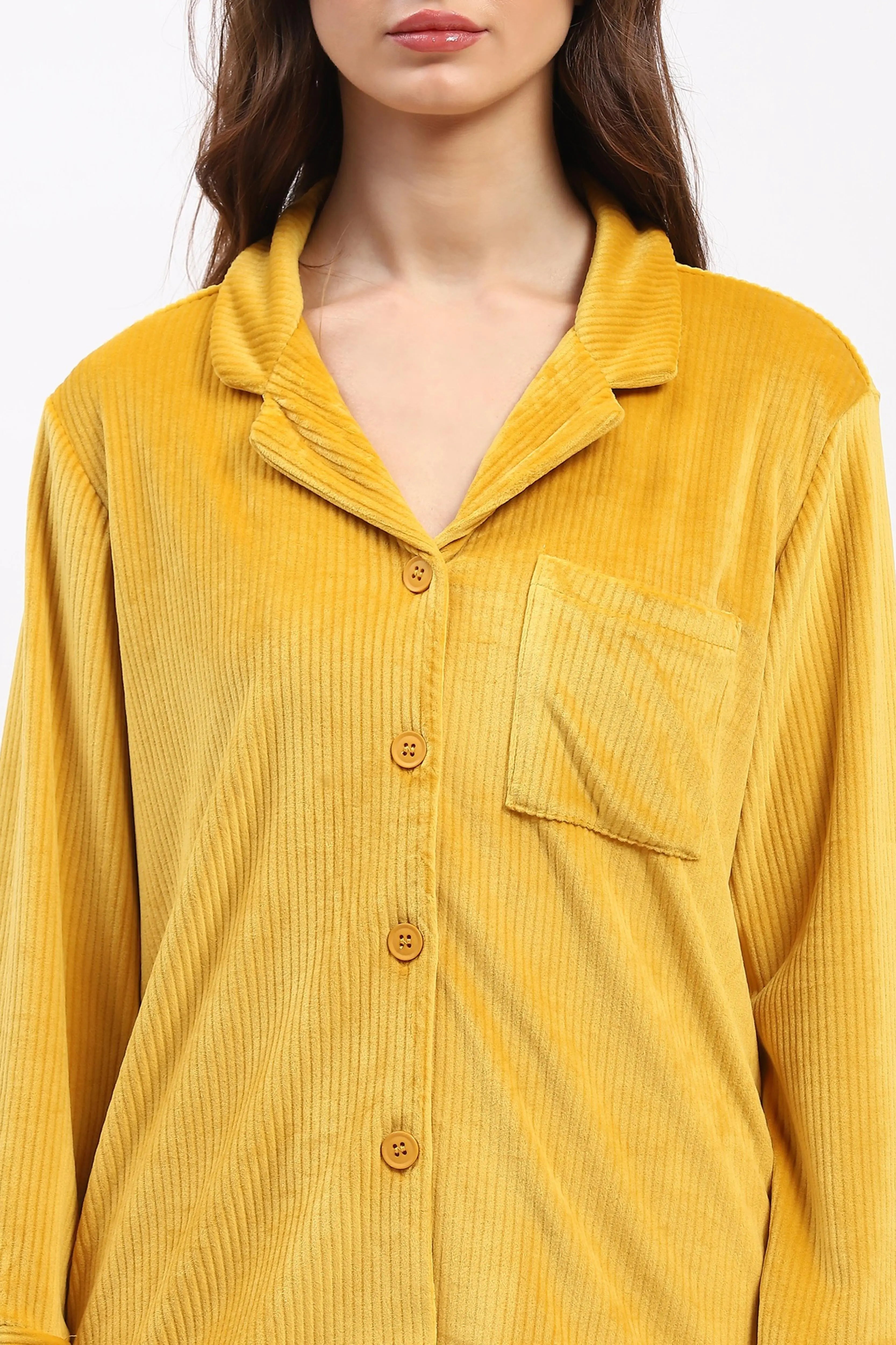 Golden Glow Lounge Nightsuit - Global Republic