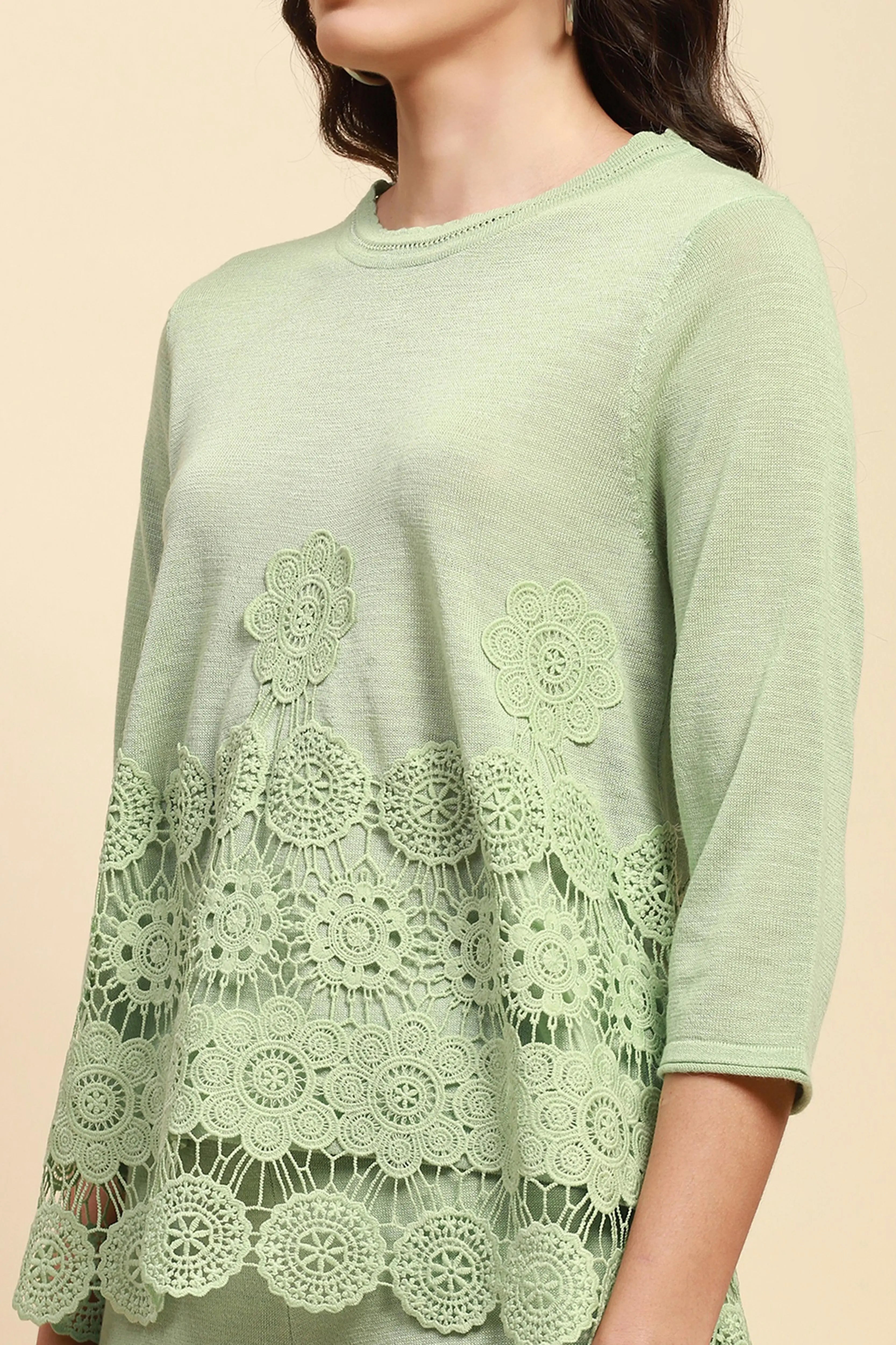 Green Viscose Relaxed Fit Co-ord Sets - Global Republic