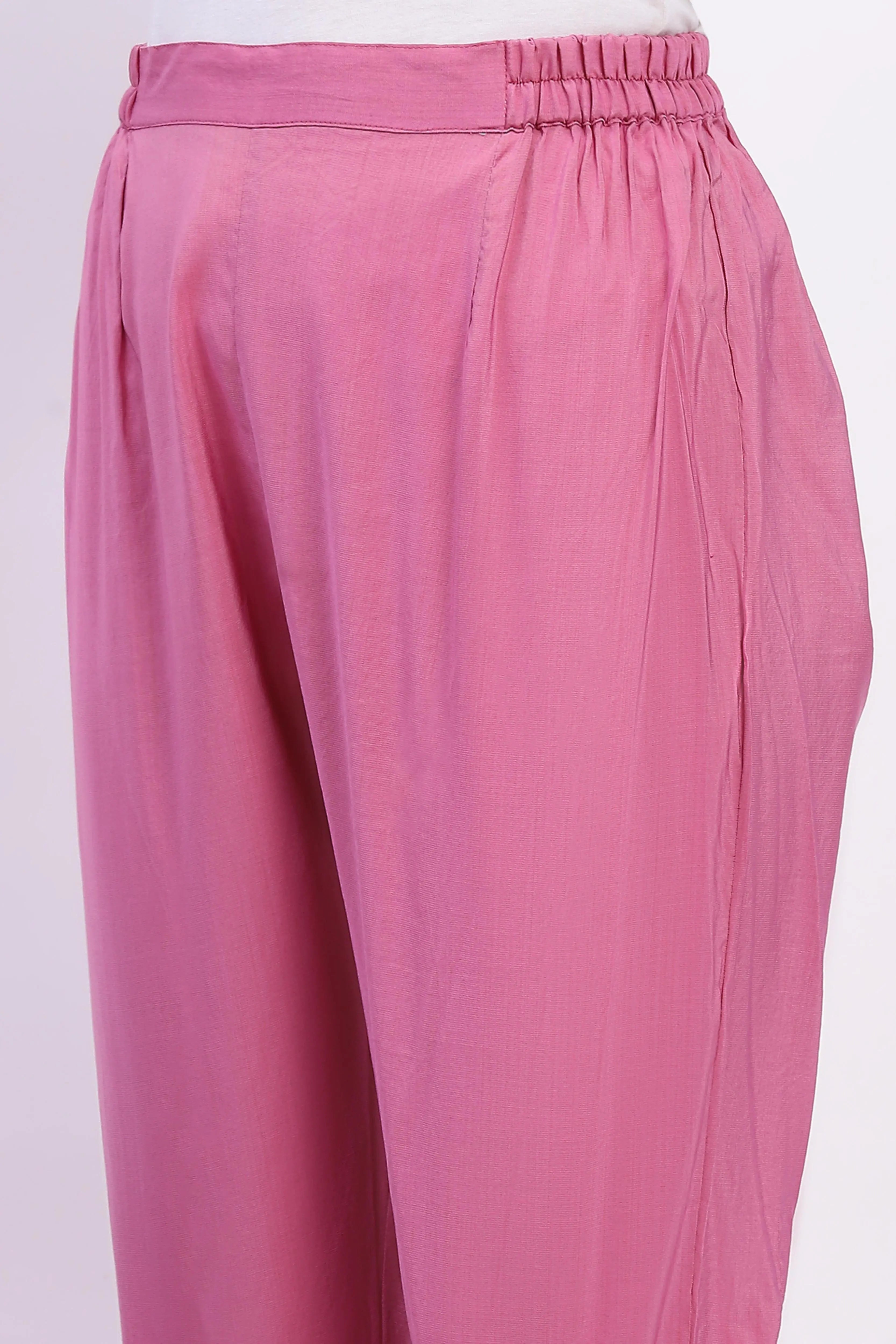 Embellished Chanderi Kurta Set - Global Republic