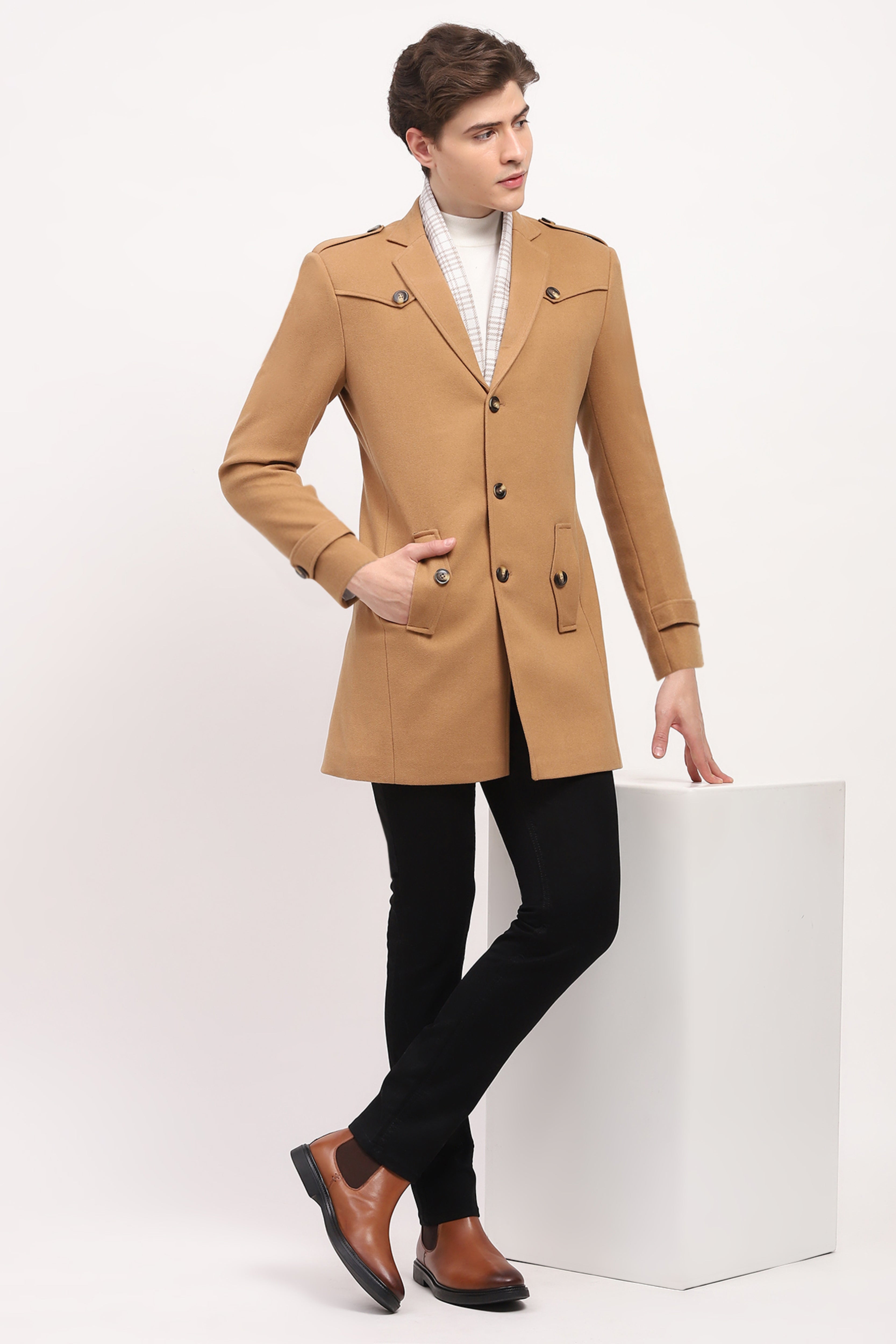 Beige Long Coat