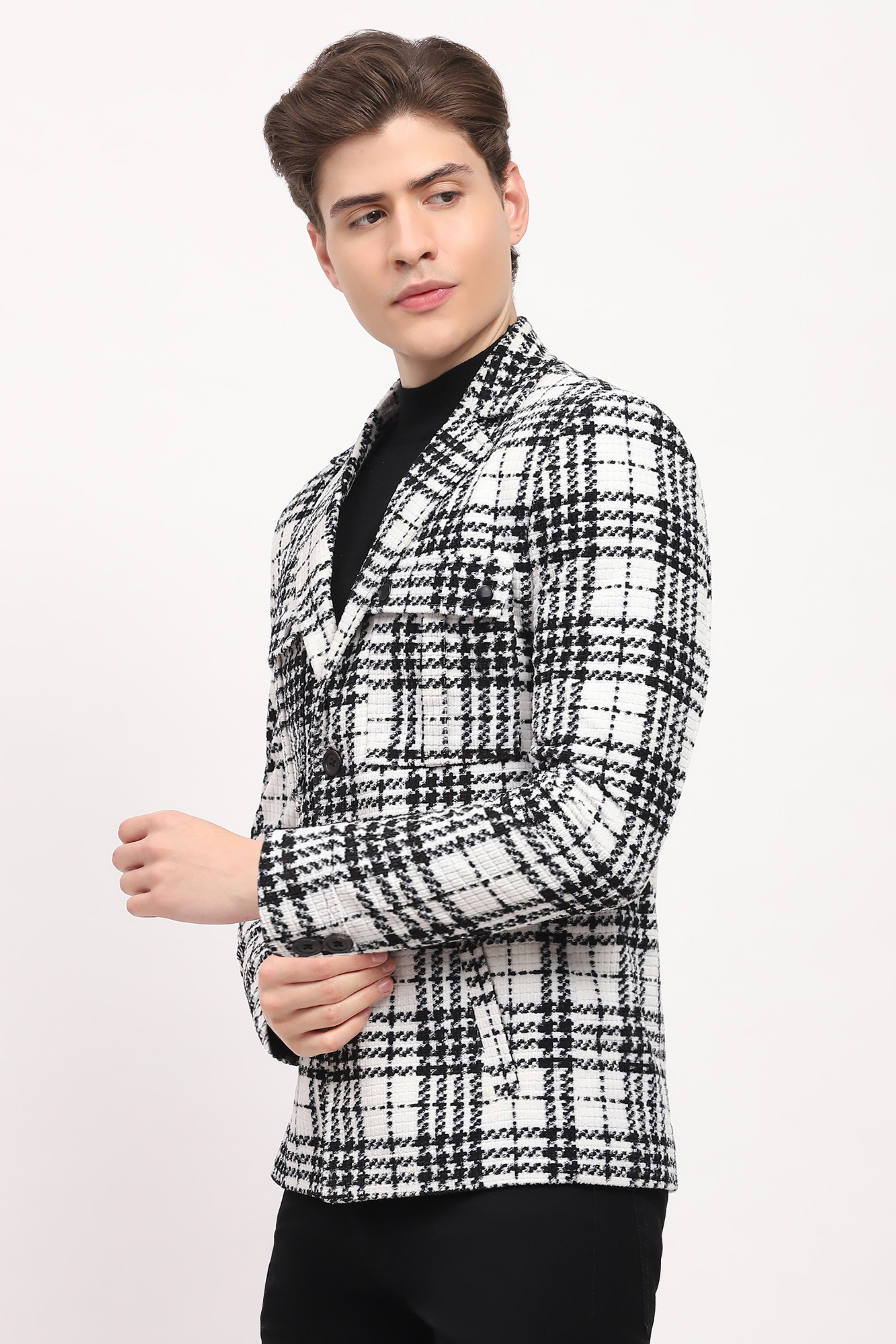 Black Check Jacket