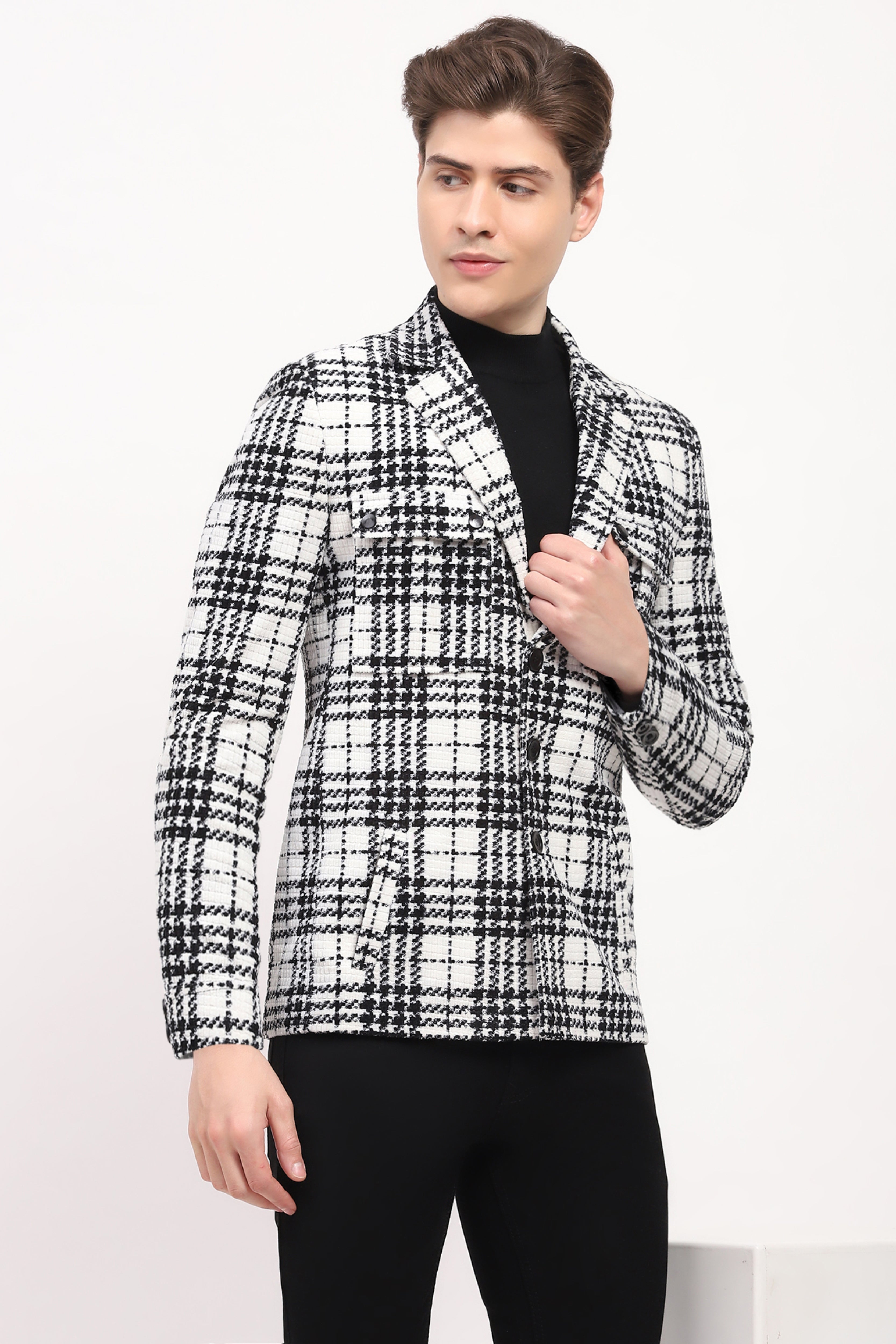 Black Check Jacket