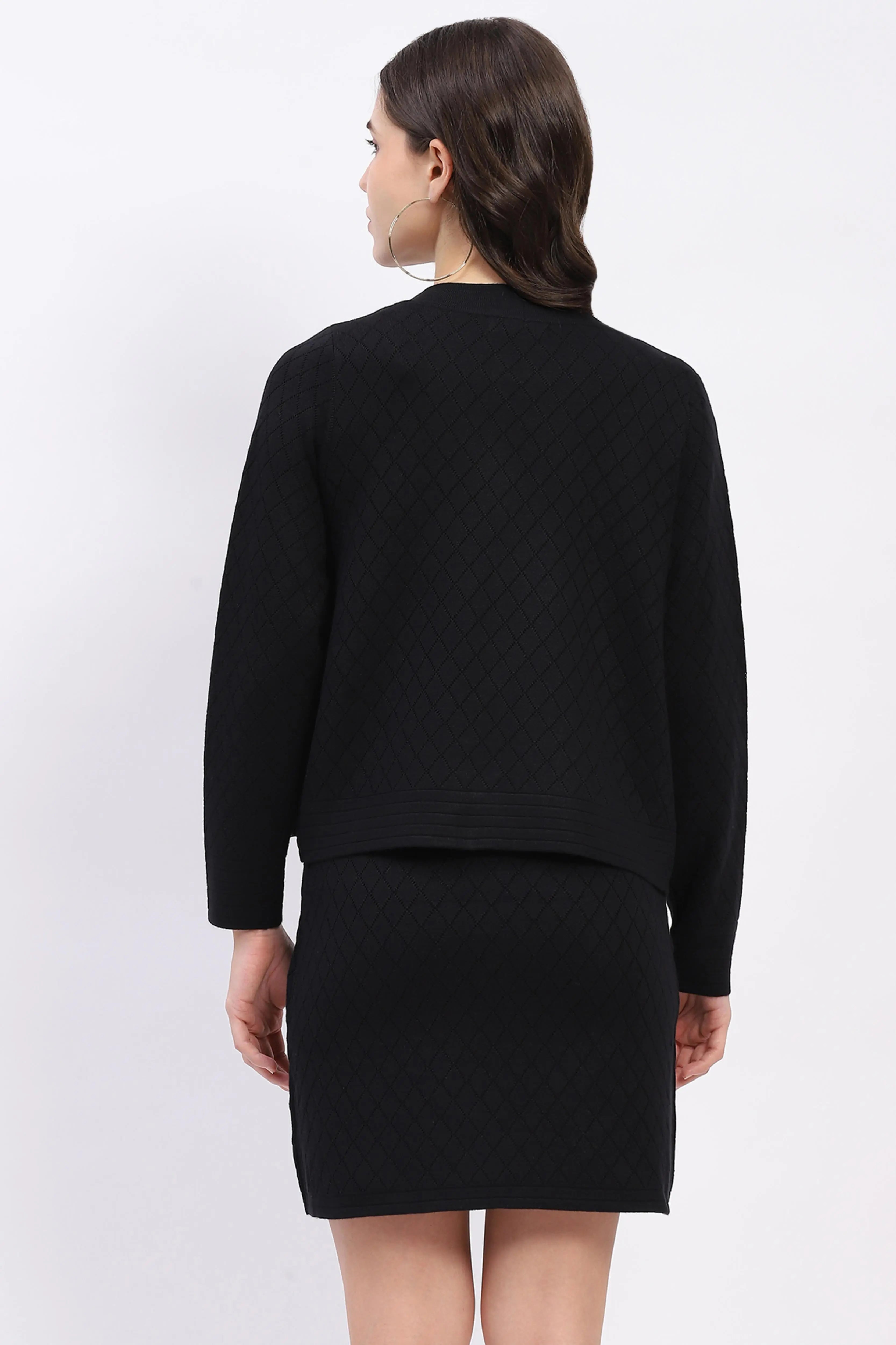 Black Winter Dress Set - Global Republic