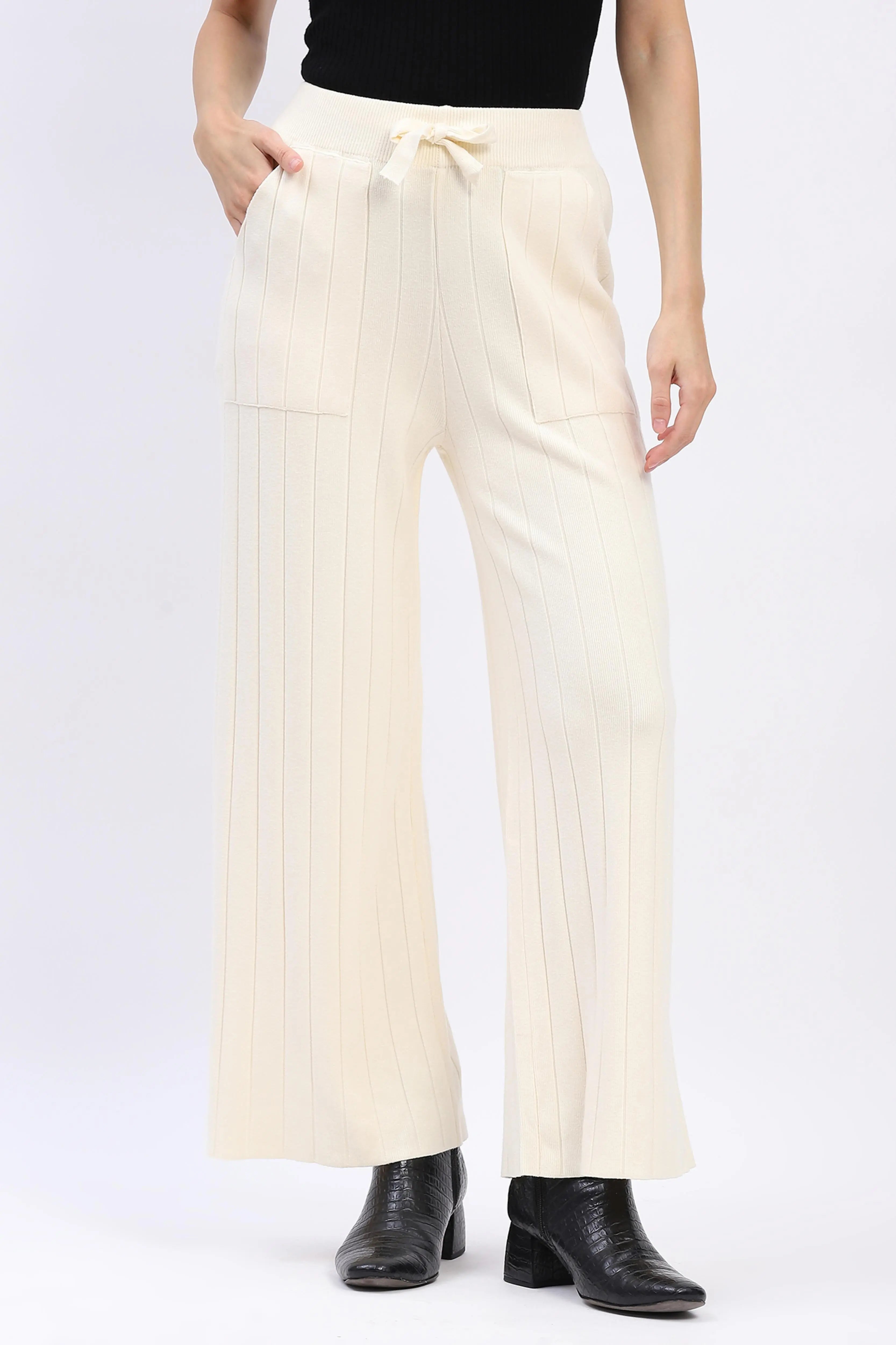 Effortless Warmth Knit Pants - Global Republic